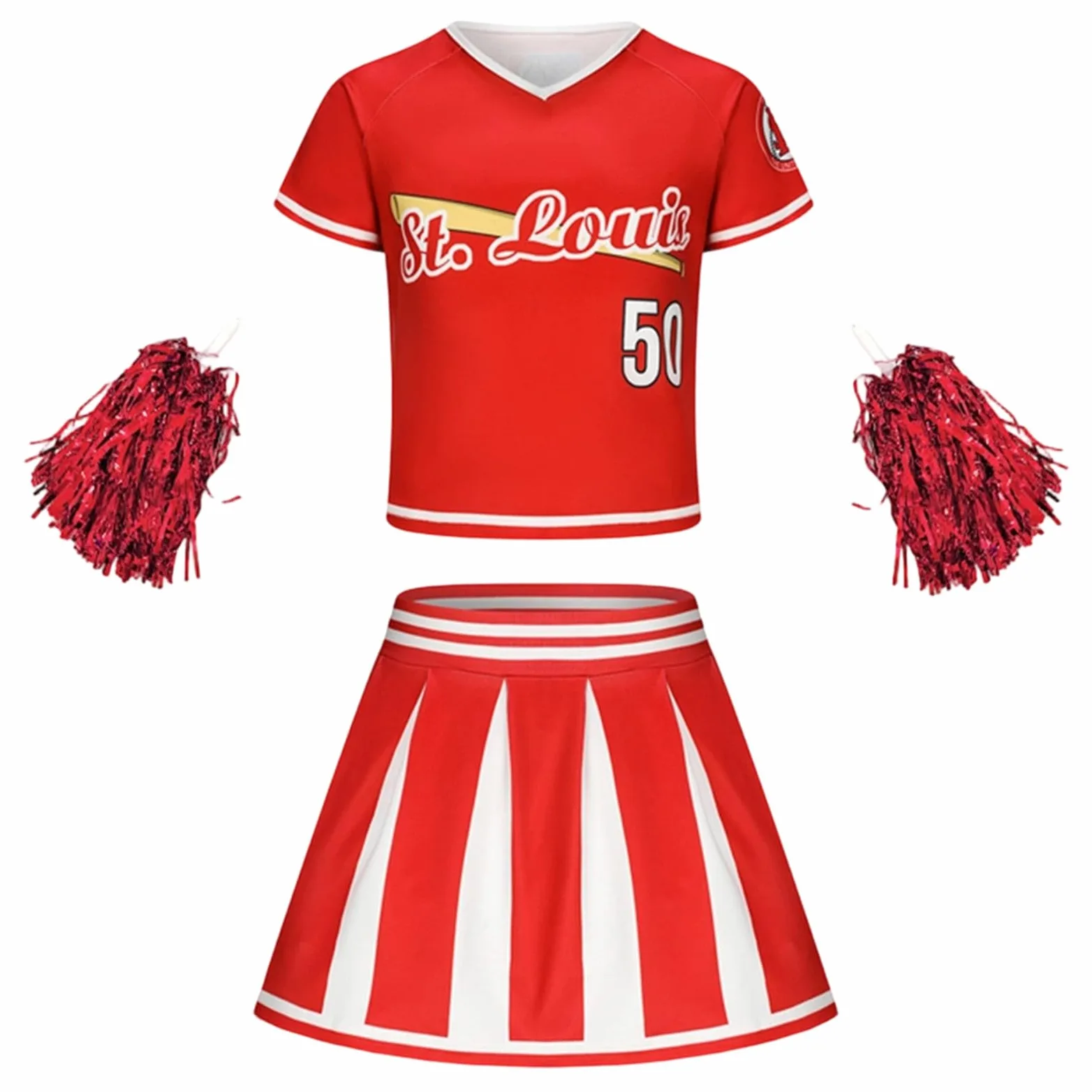 Generisch Elegante disfraz de animadora para niños, estilo cosplay, para niñas, vestido de escenario, ropa de fiesta