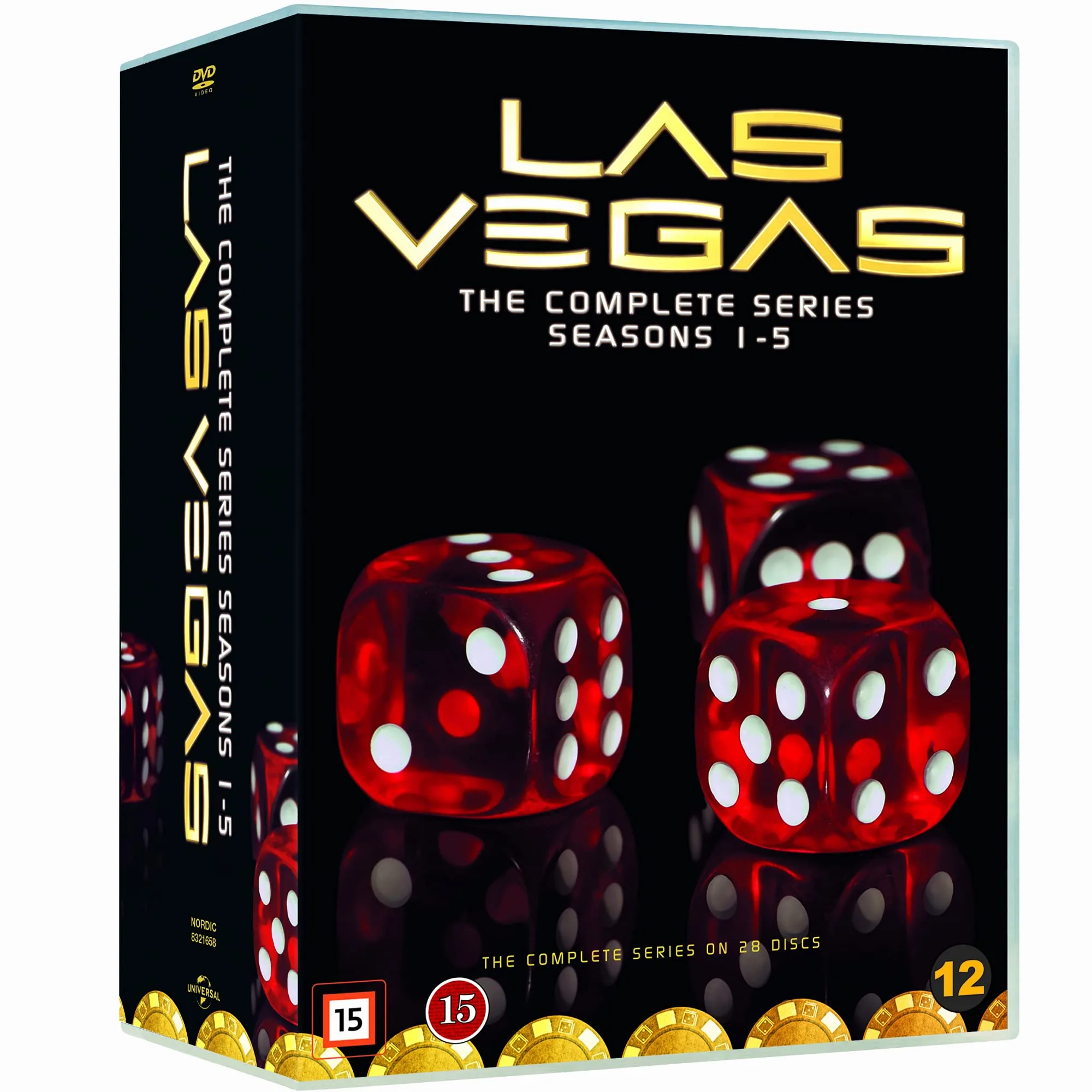 UNIVERSAL SONY PICTURES NORDIC Las Vegas Serie Completa - DVD