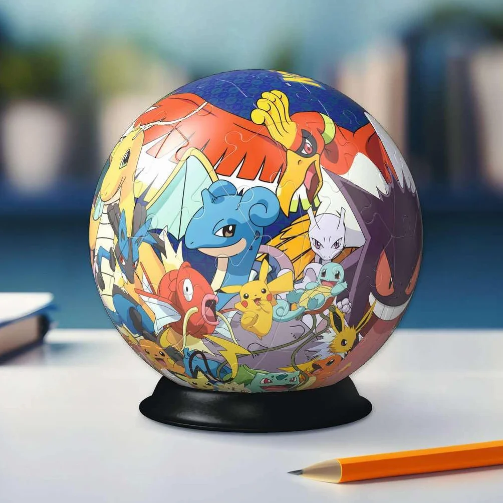 Ravensburger Puzzle 3D Pokemon Niños 73 Piezas Maquetas para Montar 6 Años+