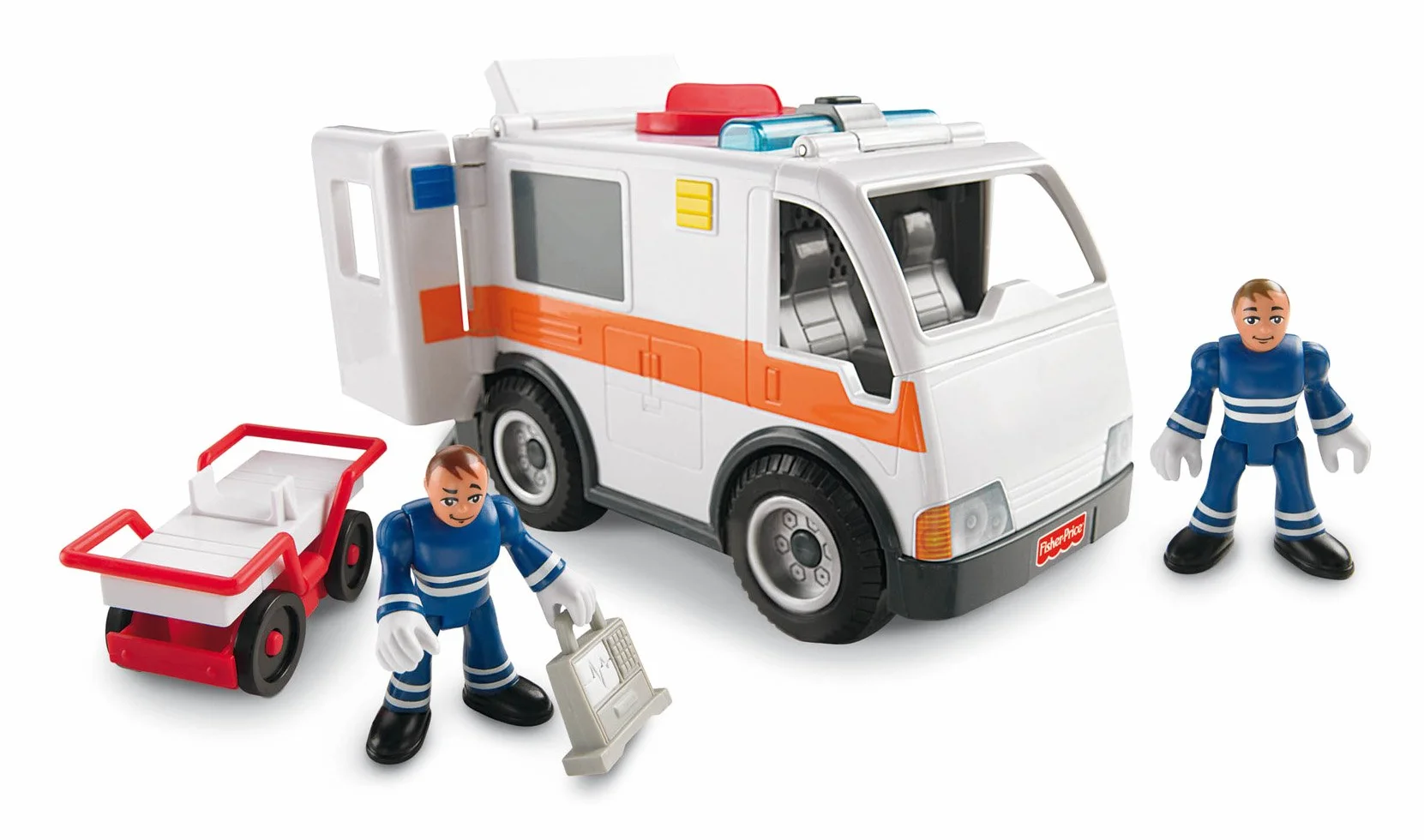 Fisher-Price Imaginext - Ambulancia de Rescate (Mattel W8524)