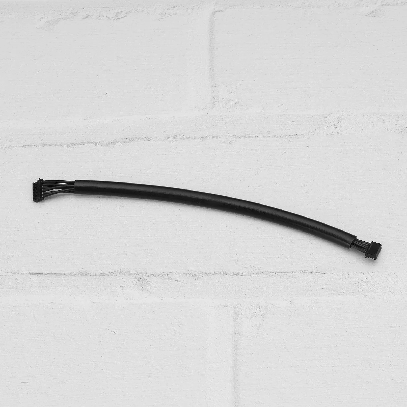 2 sensores de motor sin escobillas, cable negro de 150 mm de longitud del cable de 1,25 terminal, doble cabeza, 6 p, adecuado para mini helicóptero a control remoto, tira de luz LED, modelo de