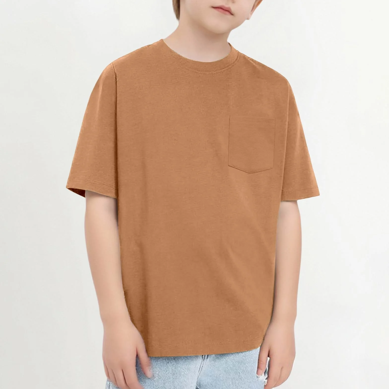 Camiseta Niña Algodón Manga Larga Cuello Redondo Estampado Perros Puppy Ropa Infantil
