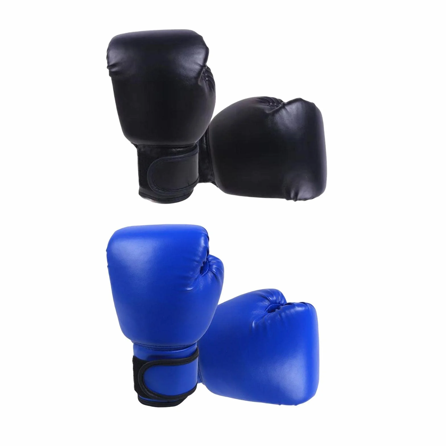 Guantes de Boxeo de Cuero para Entrenamiento Deportivo, 2 Pares