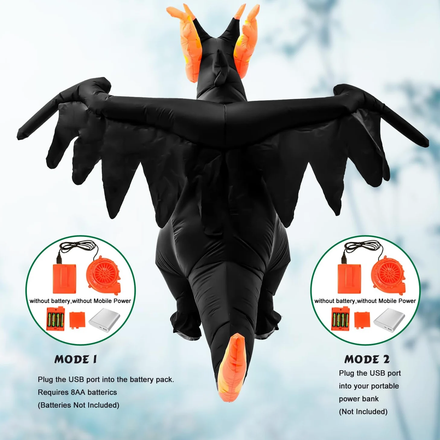 FXICH inflable Dinosaurier Kostüm Charizard Erwachsene Air Blow up divertido vestido de lujo fiesta adulto Halloween Kostüm