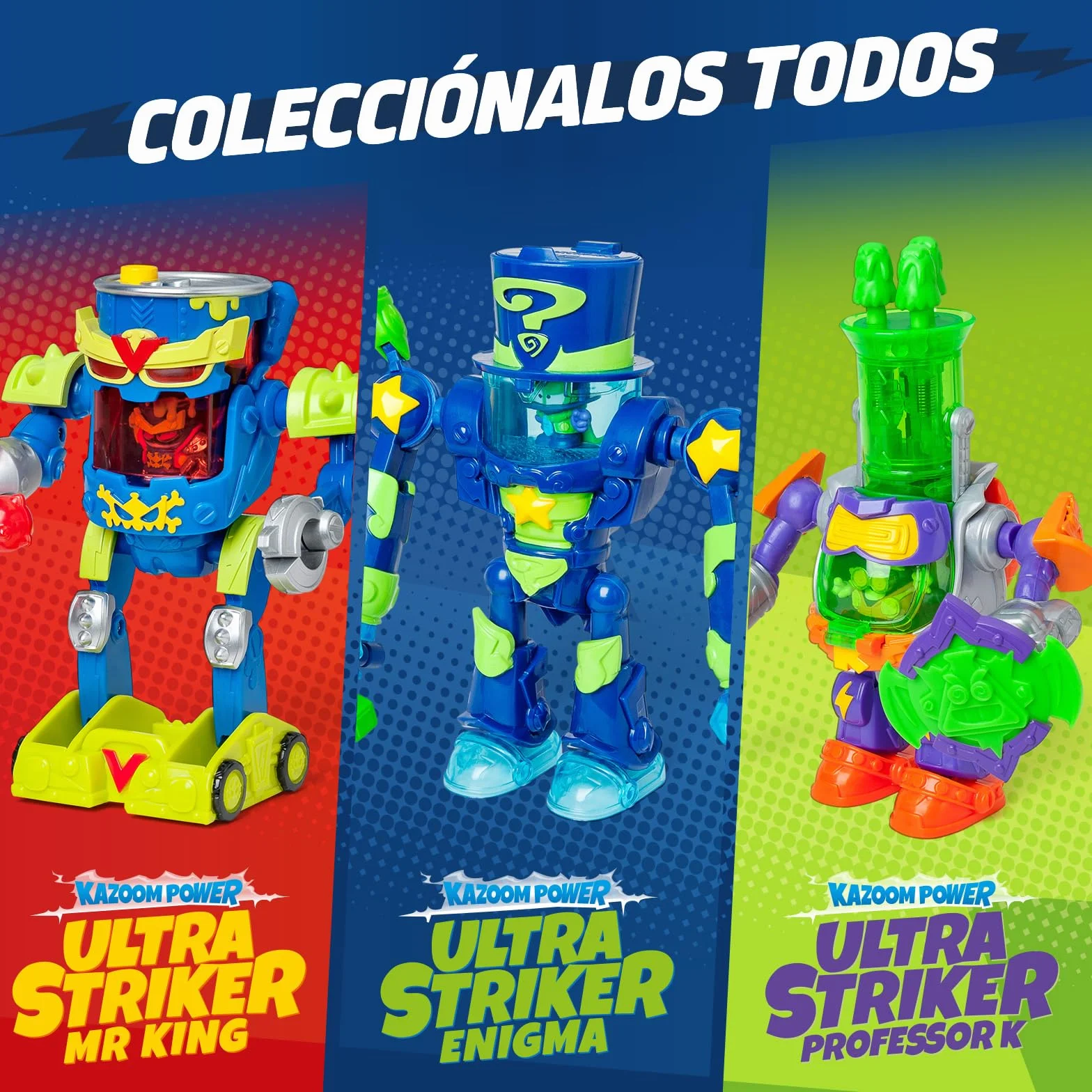 Superthings Kazoom Power Ultra Striker Robot Mr. King Exclusivo