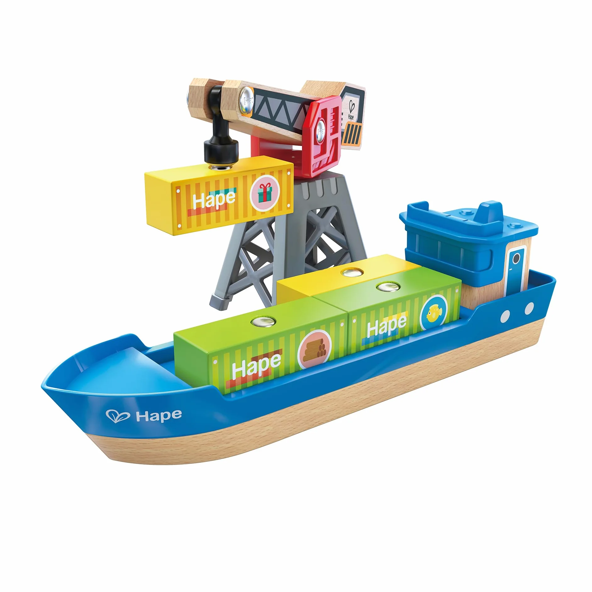 Hape Buque de Carga y grúa