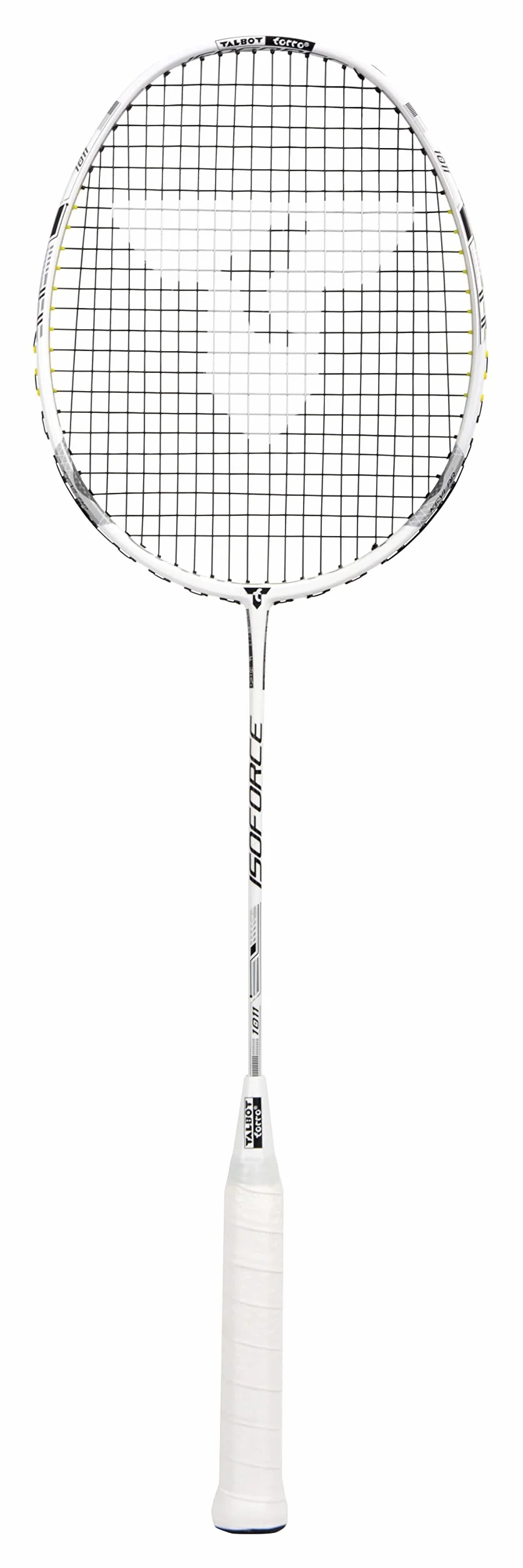 Talbot Torro Raqueta de Badminton Isoforce 1011, 100% Carbon4, Ultraligera 80 g, Mango de Grafito