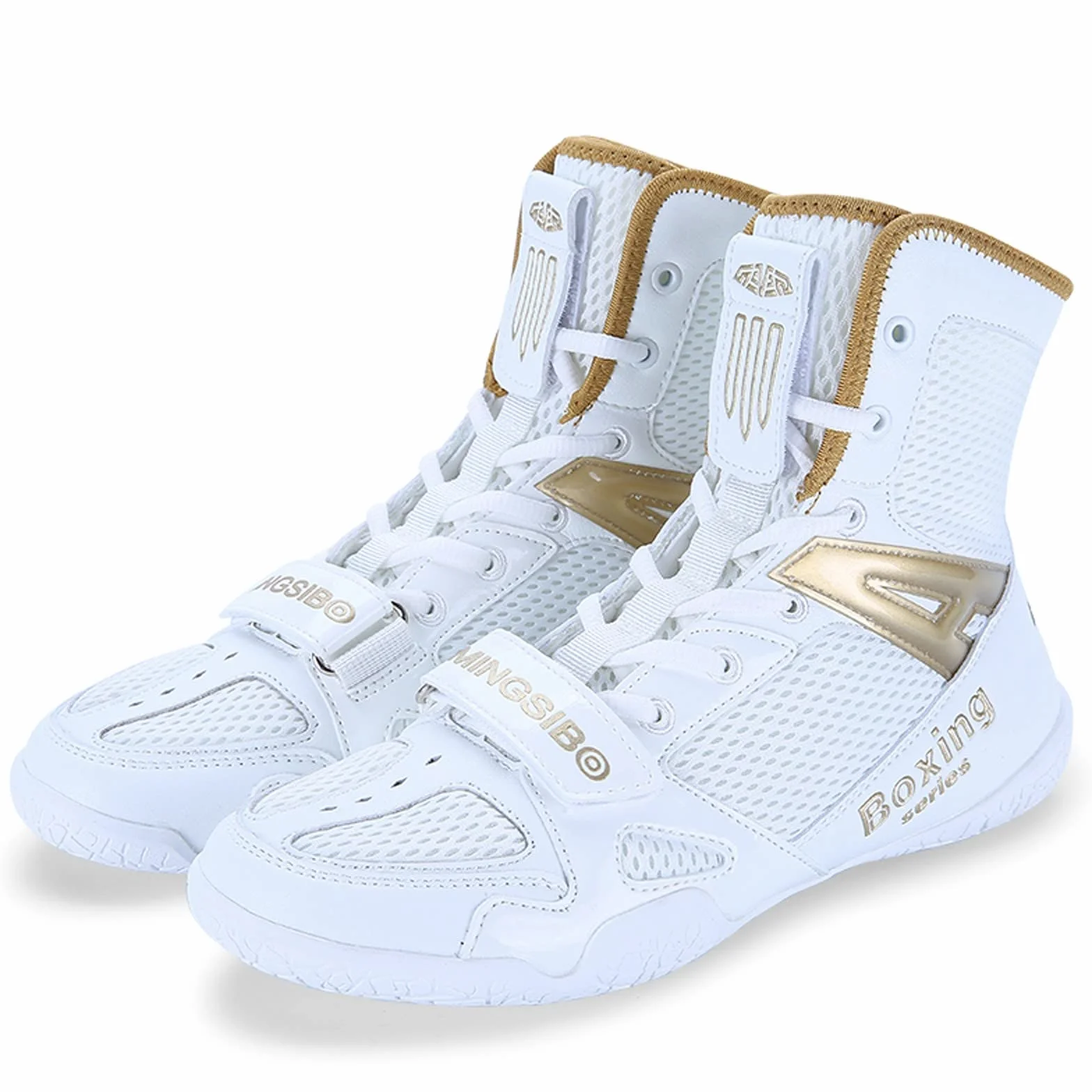 BoxenSchuhe Herren Deep Squat Wrestling Combat Boxers Trainer Transpirable Botas Reductores