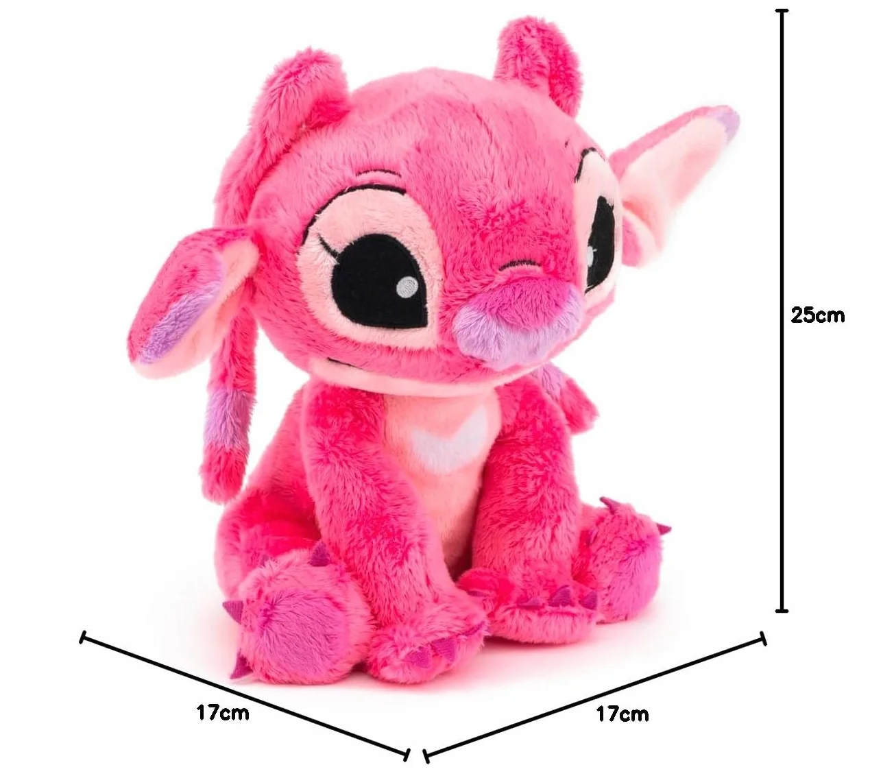 Simba Peluche Angel de Lilo y Stitch Disney 25cm Licencia Oficial