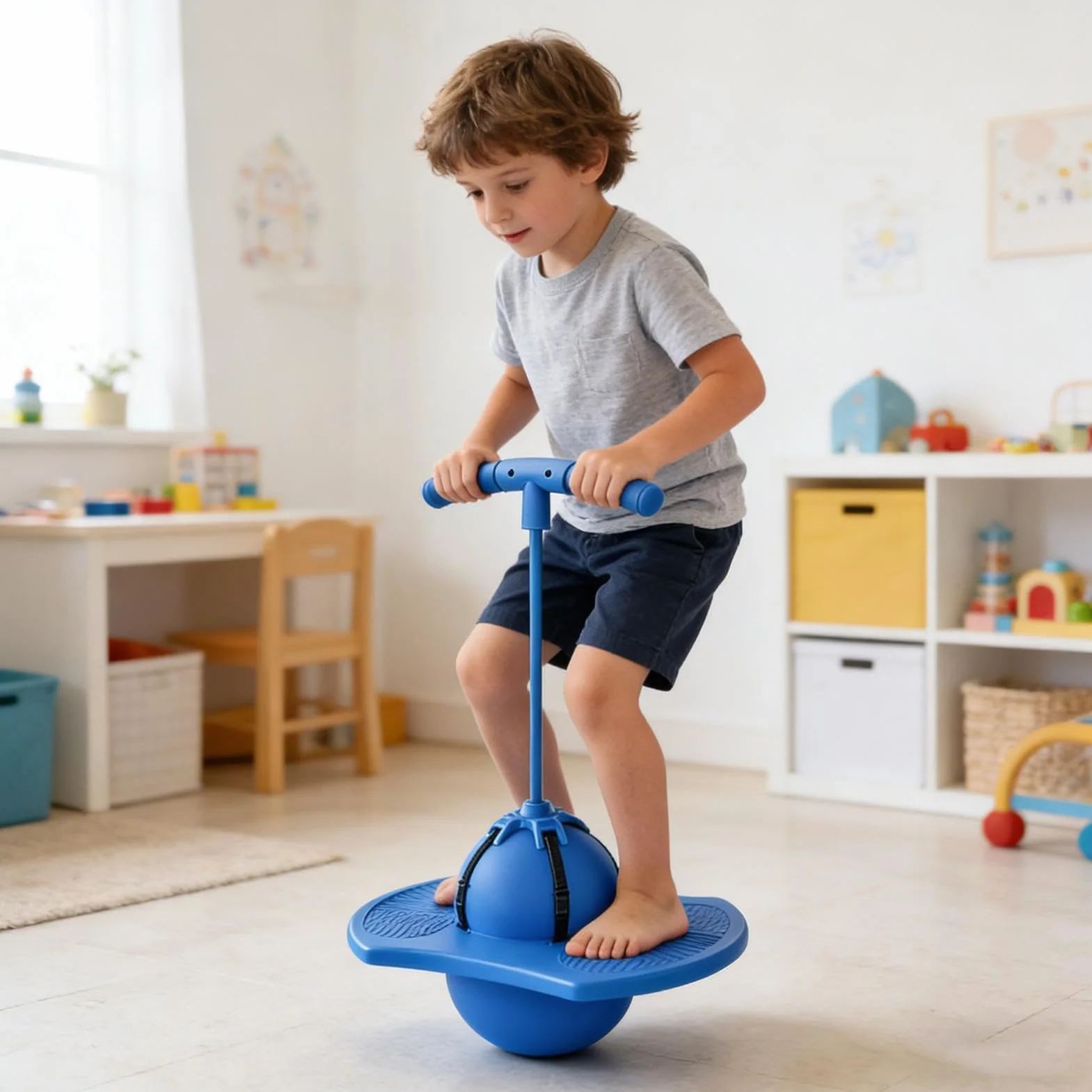 Pelota Saltarina para Niños,Antideslizante y Elástica Divertida - de Pelota Saltarina,para Casa Colegio Parque Viaje Deportes Camping Cumpleaños Vacaciones