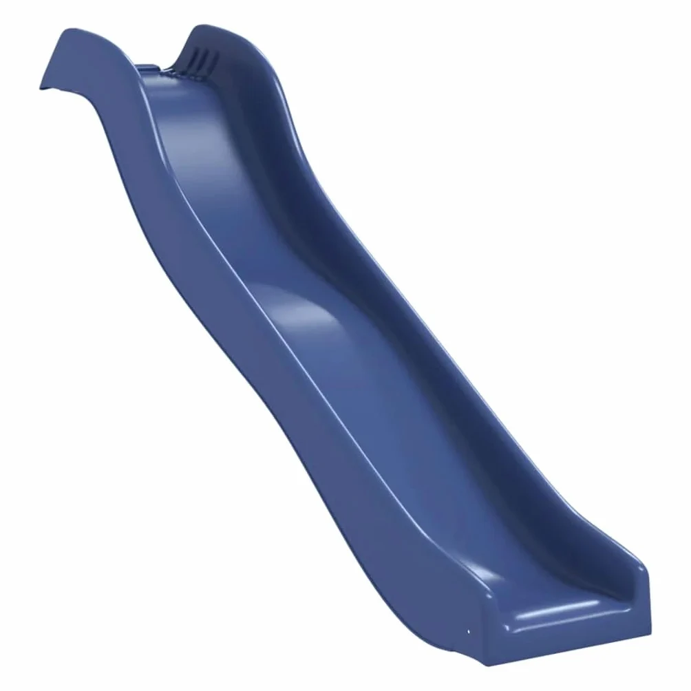 vidaXL Tobogán Infantil Polipropileno Azul 174x38 cm, tobogán Infantil, tobogán de jardín, tobogán de Parque Infantil, tobogán para niños