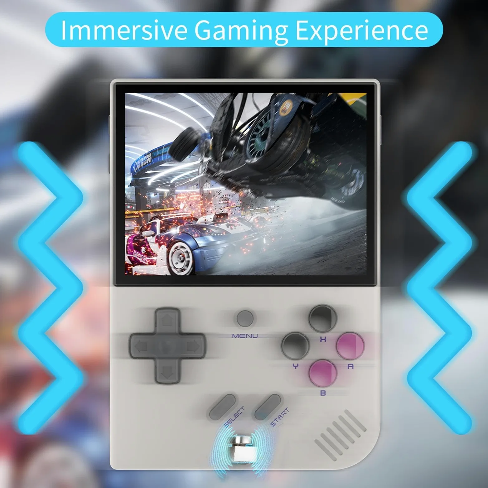 RG35XX PLUS - Consola de juegos portátil con pantalla IPS de 3.5 pulgadas | Consola de juegos portátil para niños, niñas, hombres y mujeres
