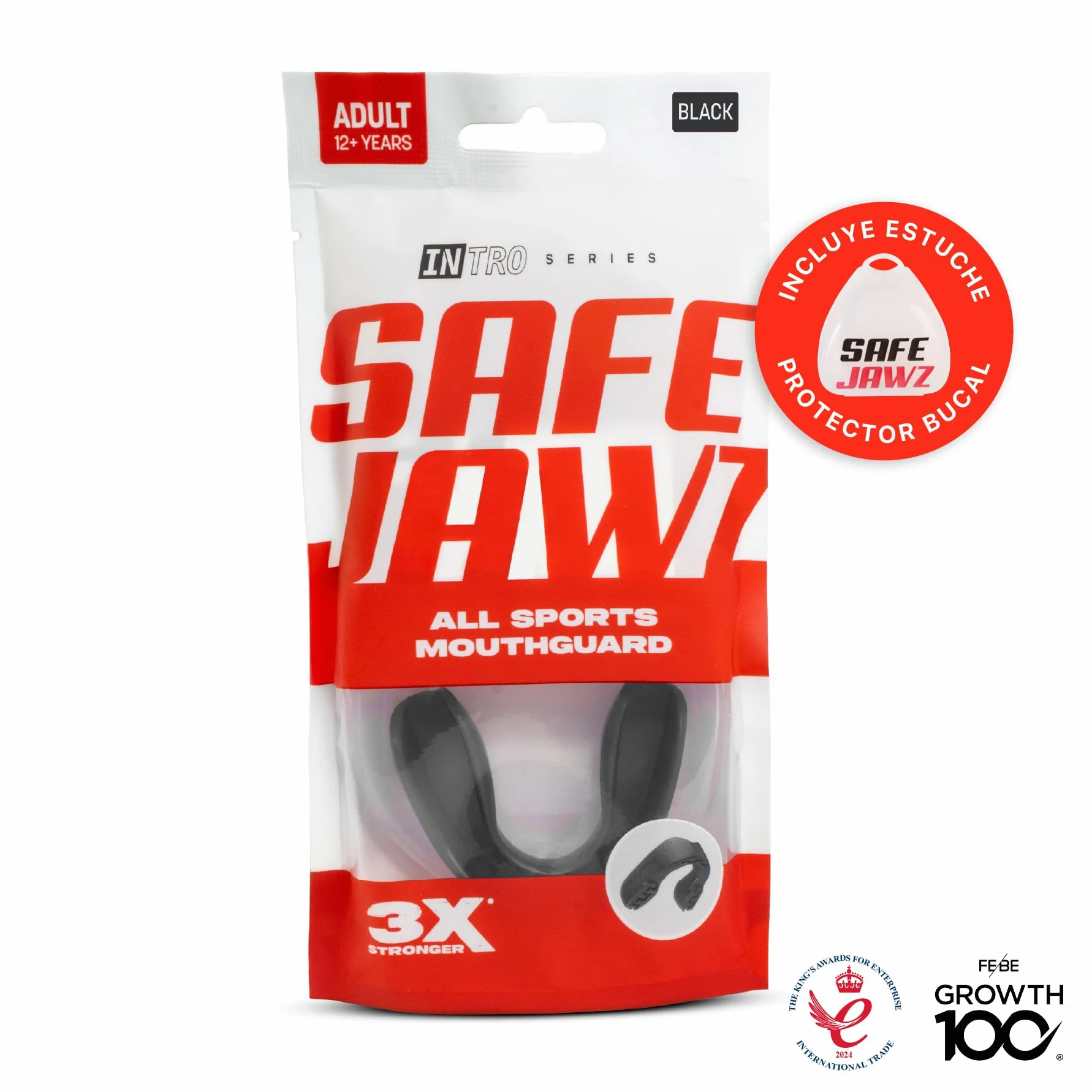 SAFEJAWZ Protector Bucal para Deportes de Contacto Rugby MMA Boxeo