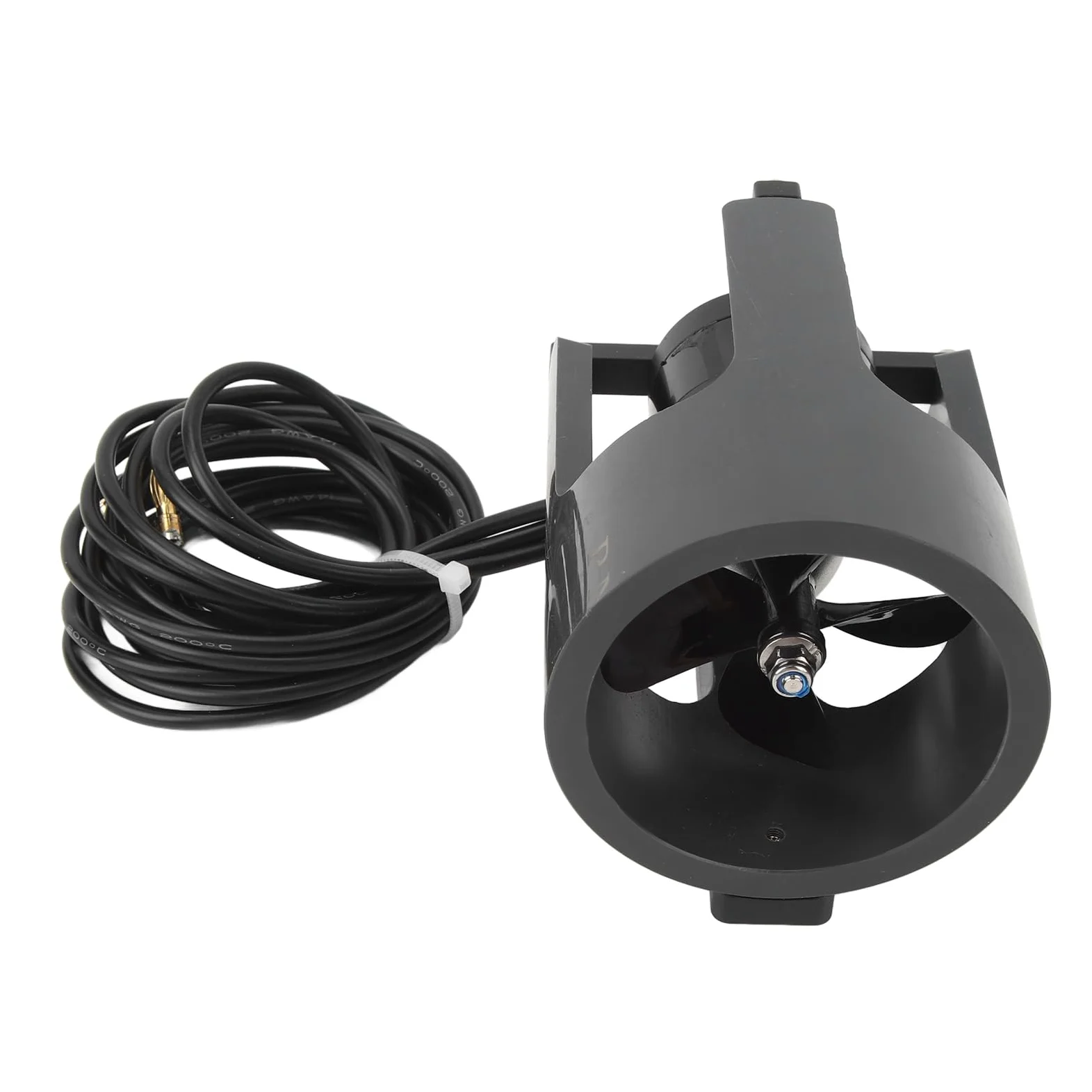 Propulsor Submarino KYO 4T PRO, 12 a 25,2 V Alto Rendimiento Propulsor Submarino del Motor Impermeable sin Escobillas, Kit de Motor de Kayak para Barco de Cebo de Pesca RC (CCW)
