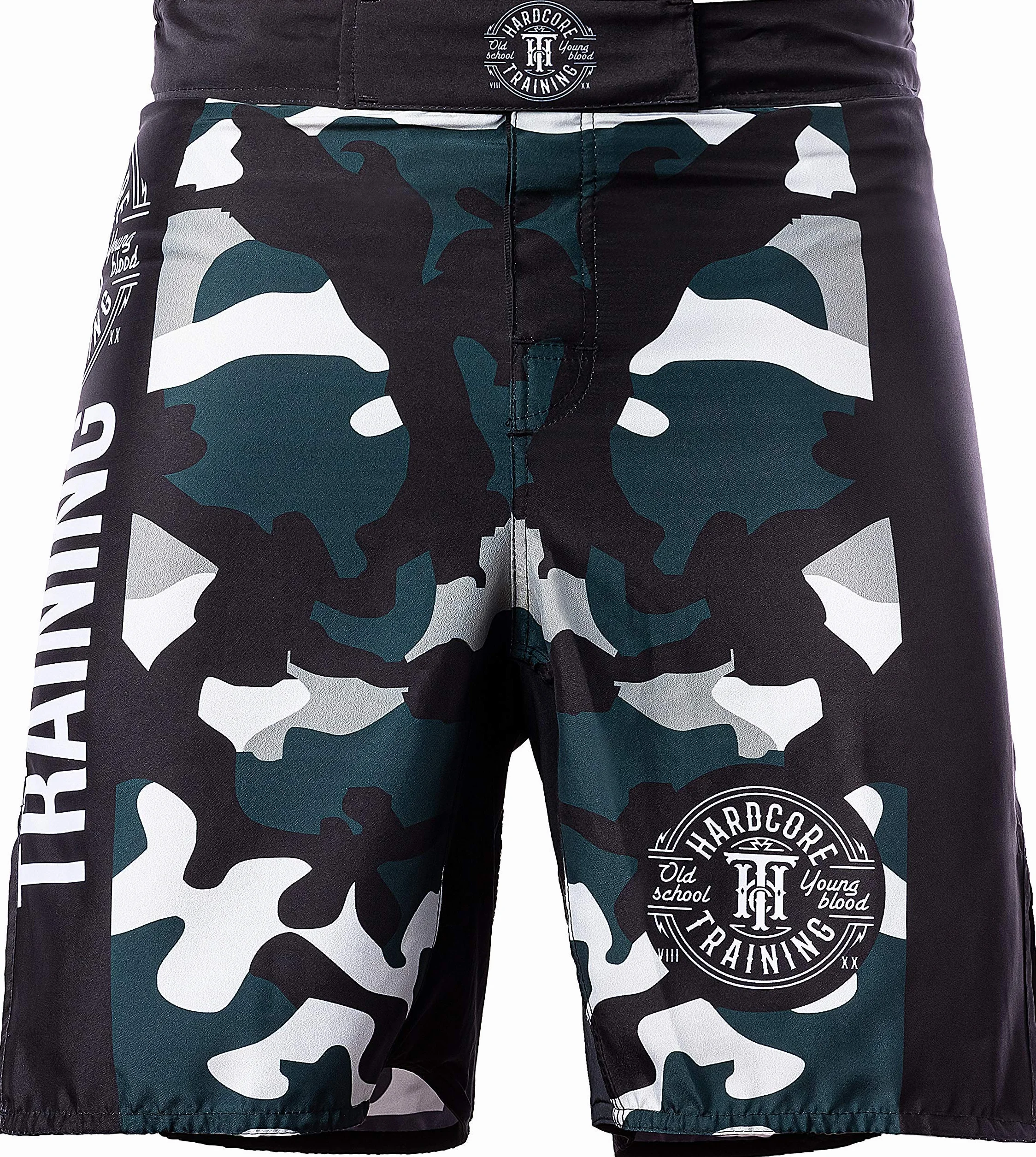 Hardcore Training Fight Shorts MMA BJJ Boxeo Grappling No Gi