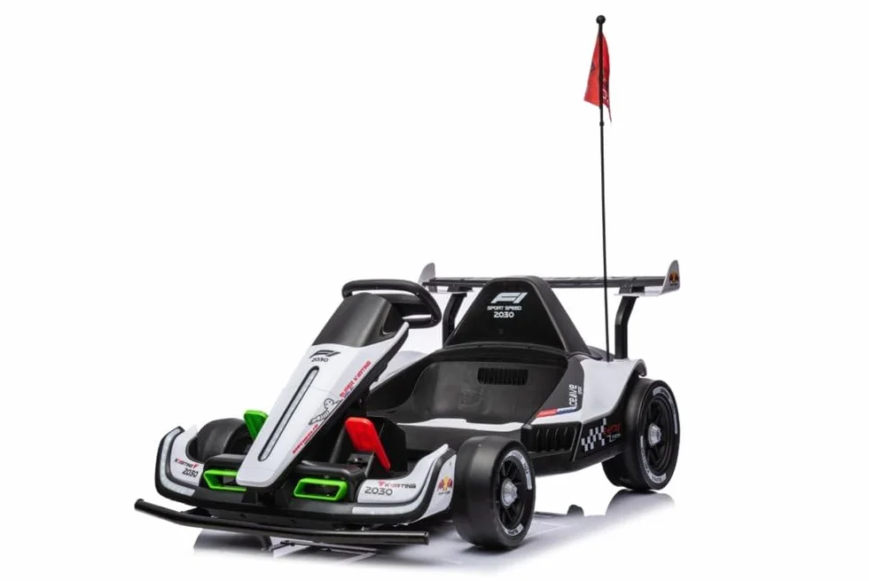 Formula2 Gokart 24V Drift 15 km/h, para niños de más de 4 años