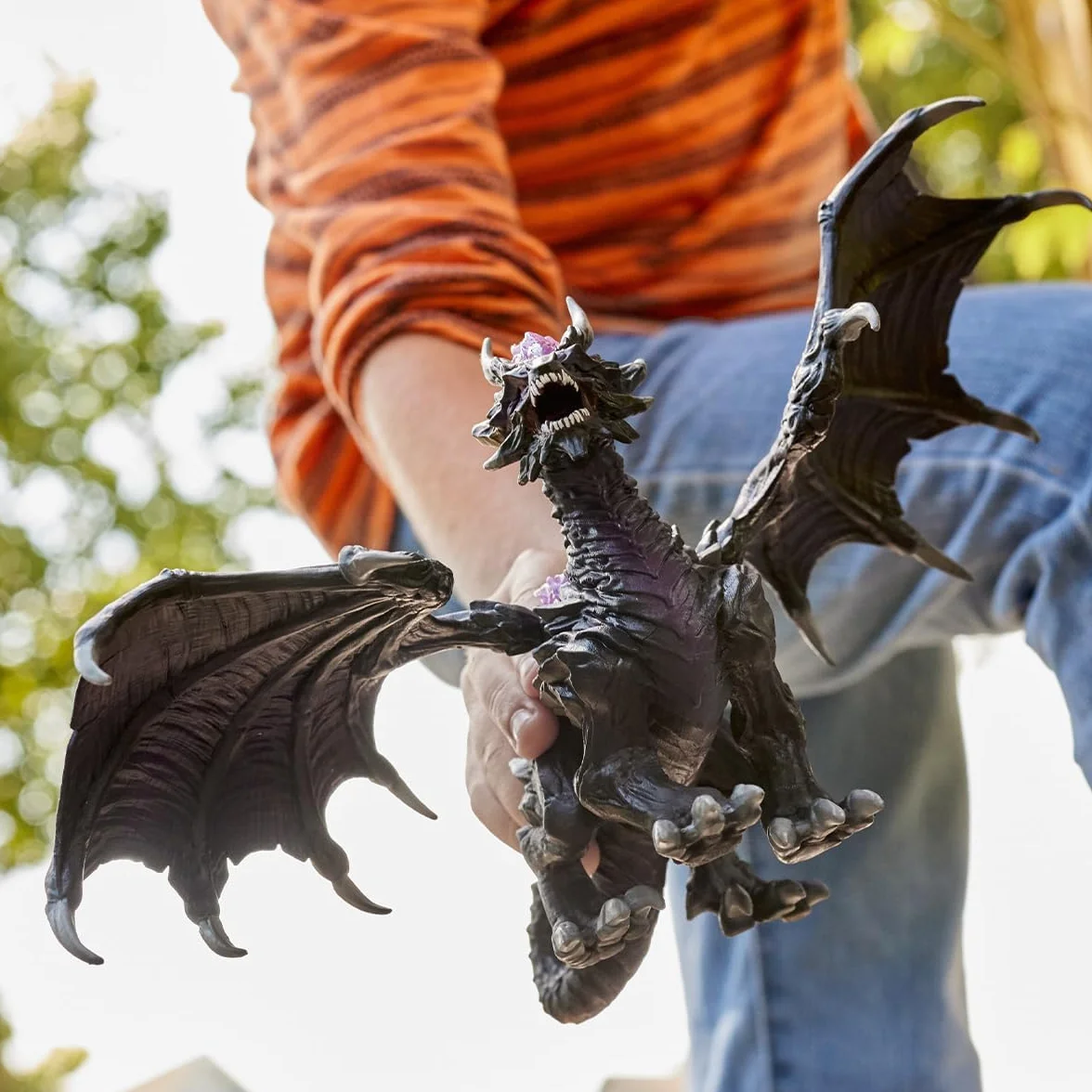 Schleich 70152 Dragón de Sombra, a Partir de 7 años, ELDRADOR Creatures - Figura, 19 x 22 x 13 cm