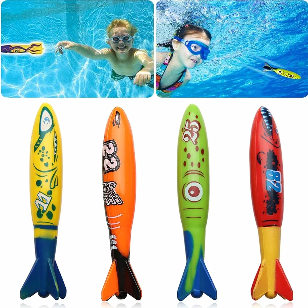 kowaku Divertidos Juguetes de Buceo 22 Juego de Agua Juguetes de Piscina Subacuática Plástico