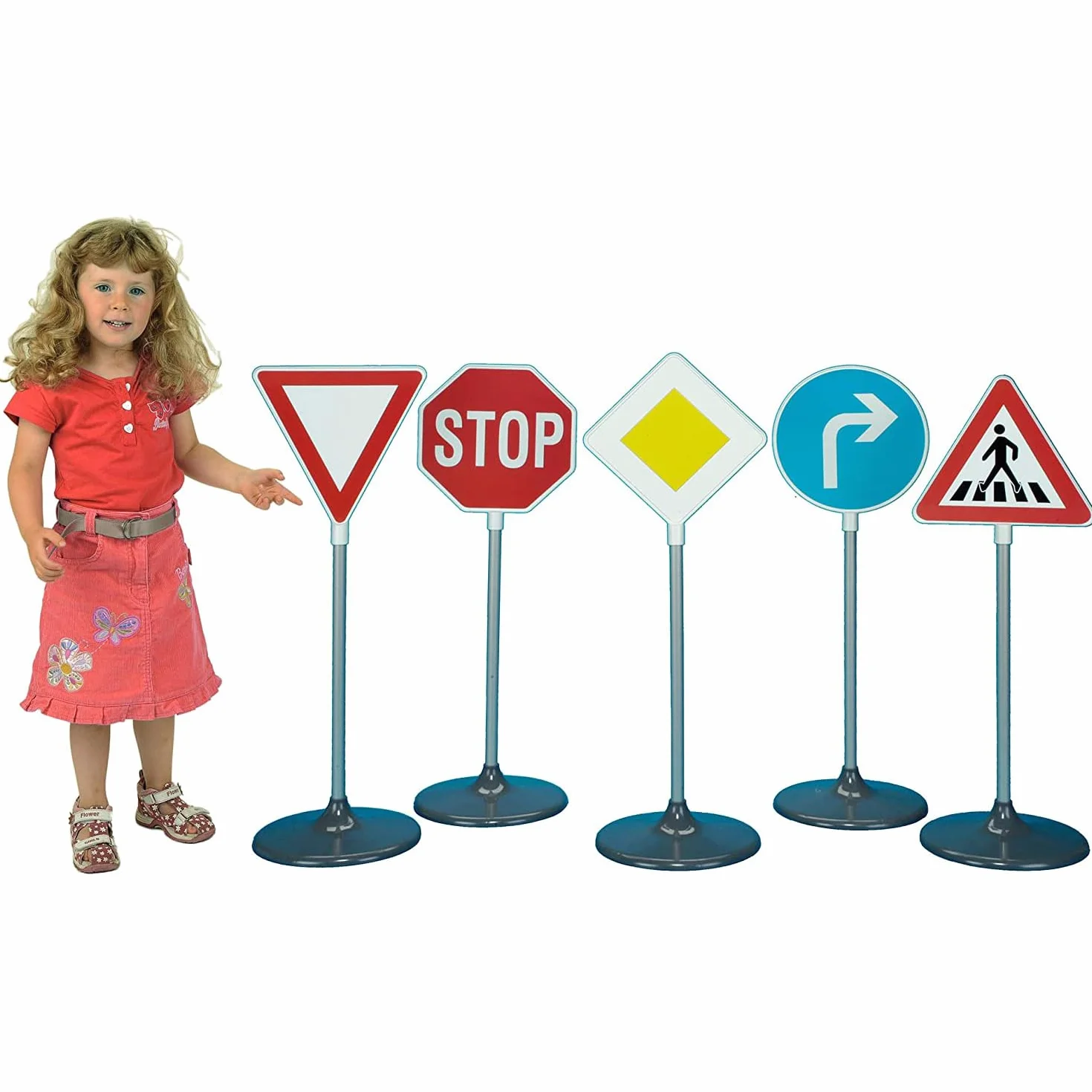 Panneaux de signalisation routiere 6 pieces