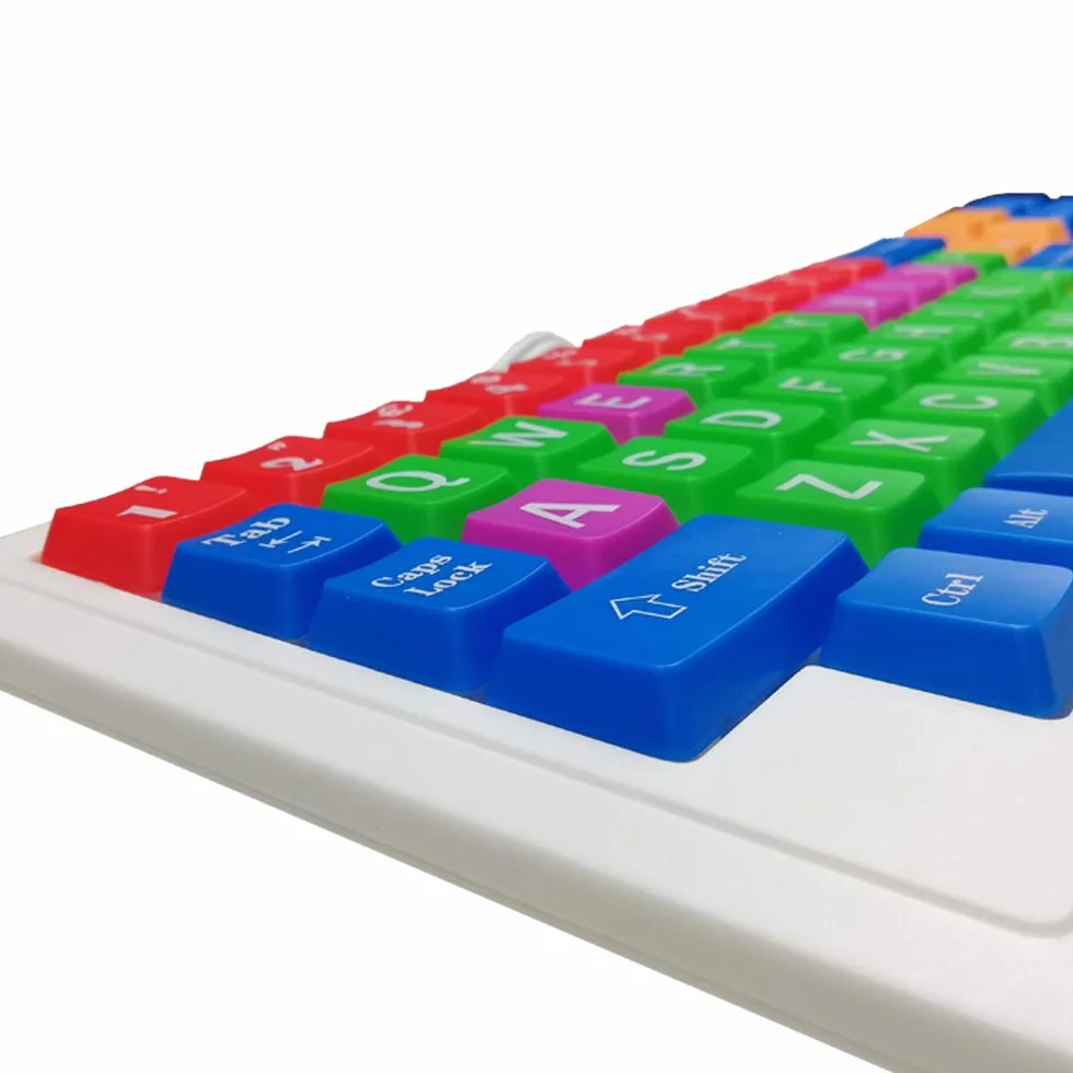 Nuevo Teclado Colorido para Mejorar el Aprendizaje de los niños - Diseño Italiano - Educational Keyboard Kids