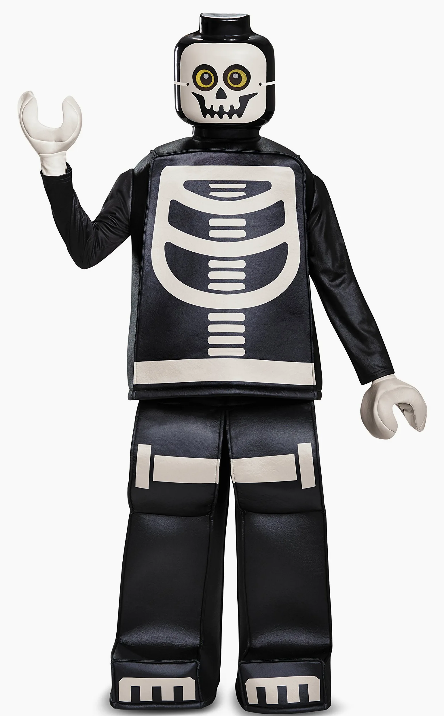 Disguise Lego - Disfraz de Esqueleto, Negro, S