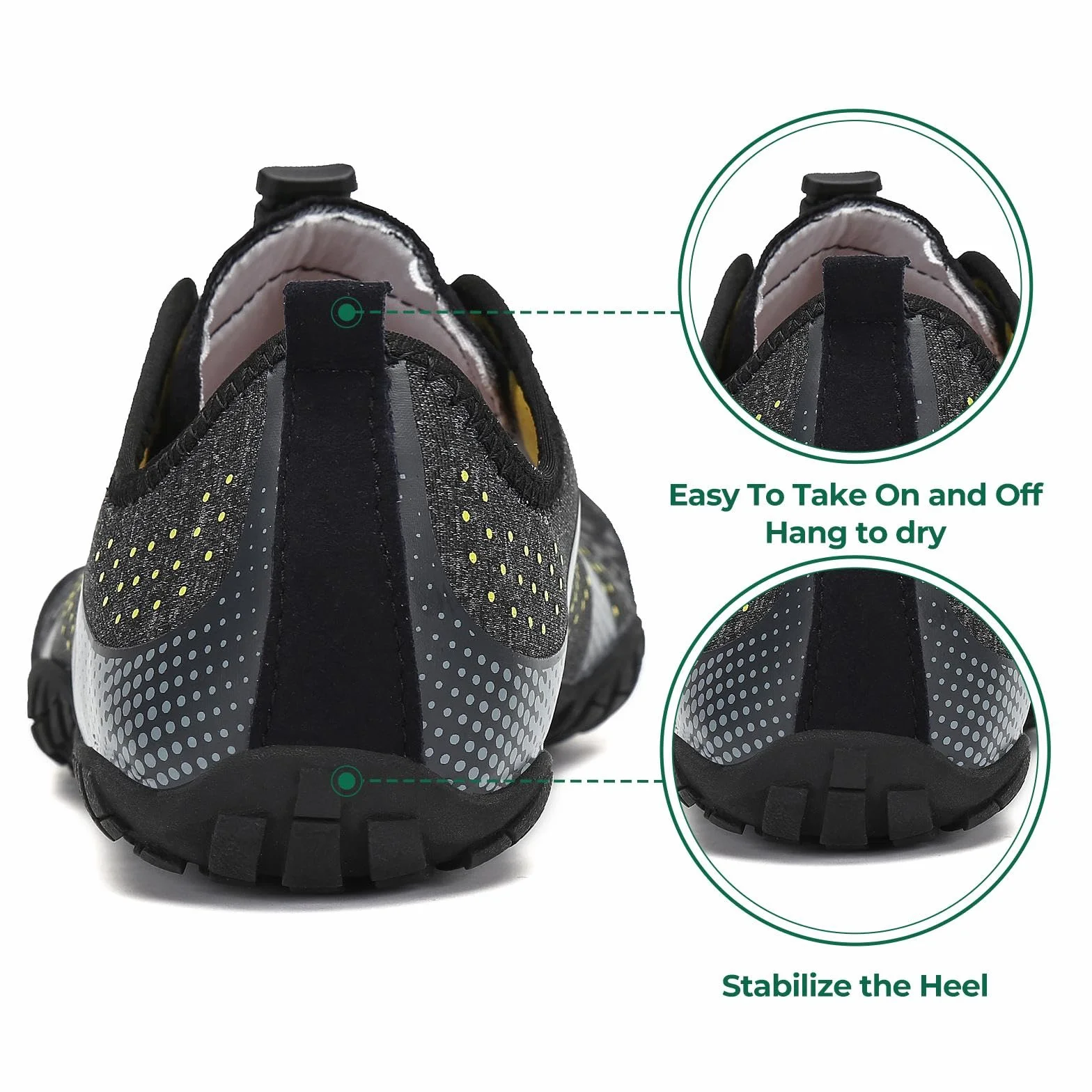 SAGUARO Barefoot Zapatillas Minimalistas para Hombre Mujer Zero Drop Soles Wide Tox Box Gr.35-48 EU