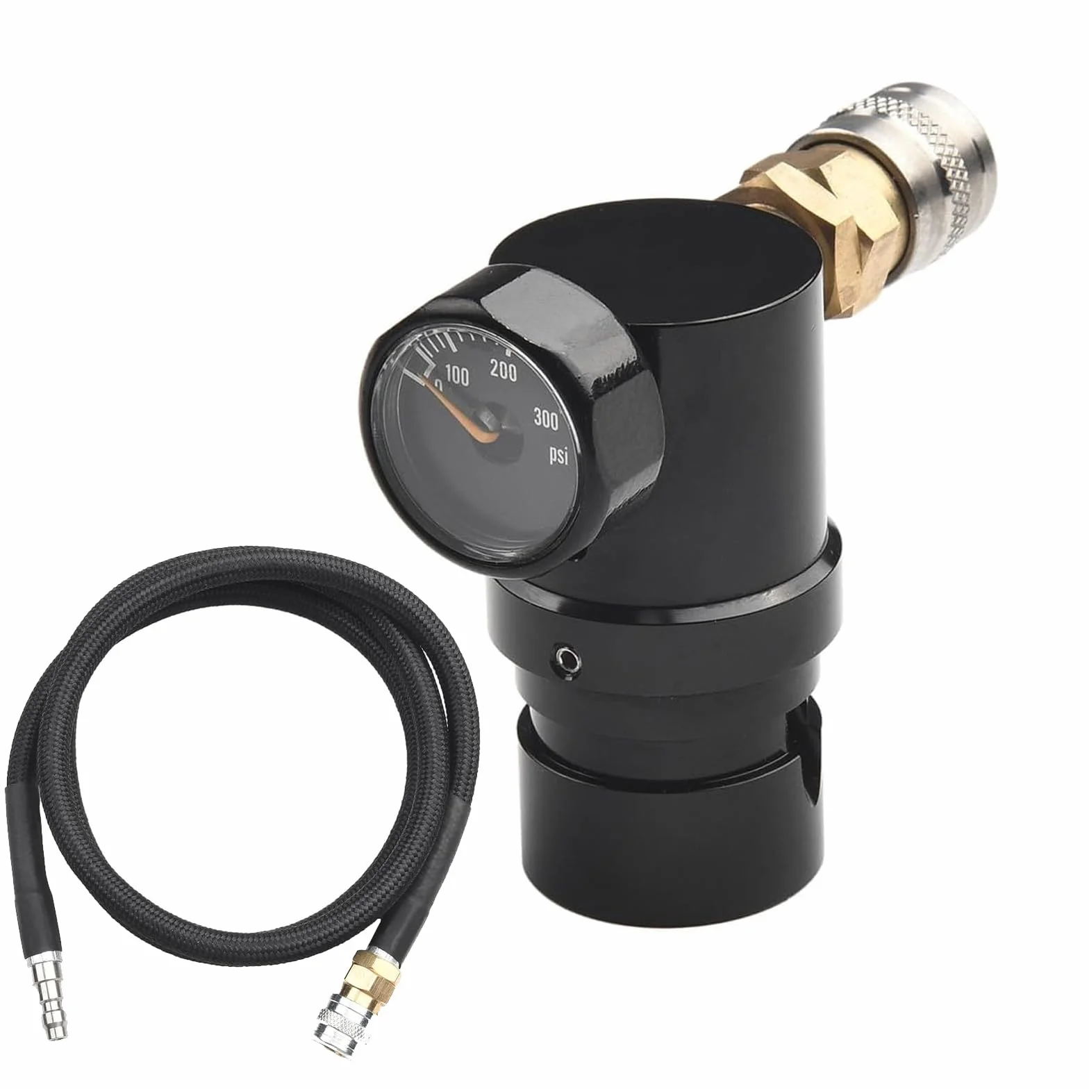 Regulador de aire PCP HPA Micro MR, acoplador US Foster, manómetro, 40-200 PSI para paintball