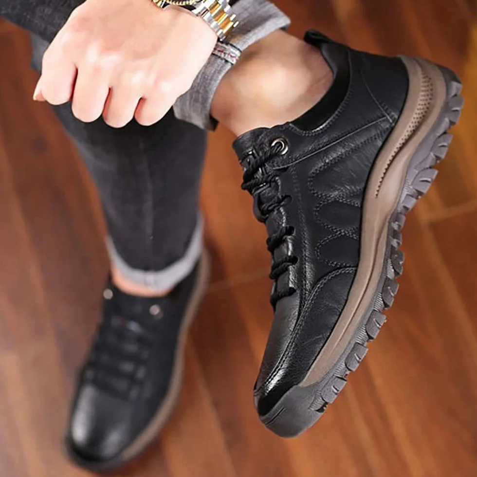 Zapatos para Caminar Hombre Cómodos Antideslizantes ELA Caminatas