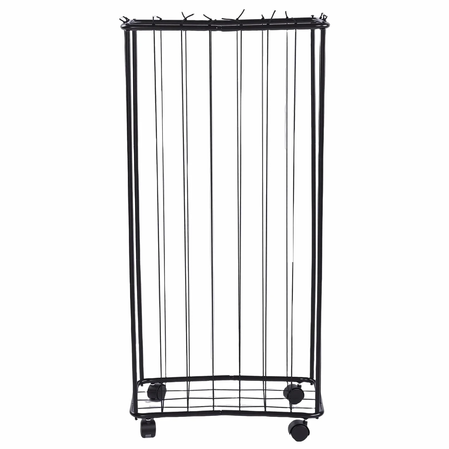 Estante de Almacenamiento de Bolas de Gran Capacidad, Soporte Deportivo con Ruedas de Acero al Carbono para Baloncesto y Fútbol