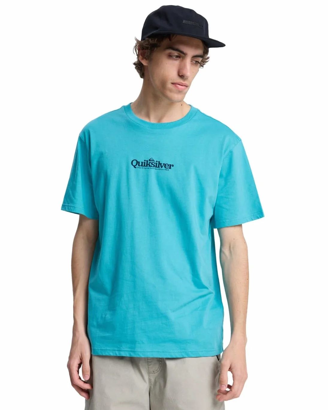 Quiksilver Fineline SS Camiseta Hombre