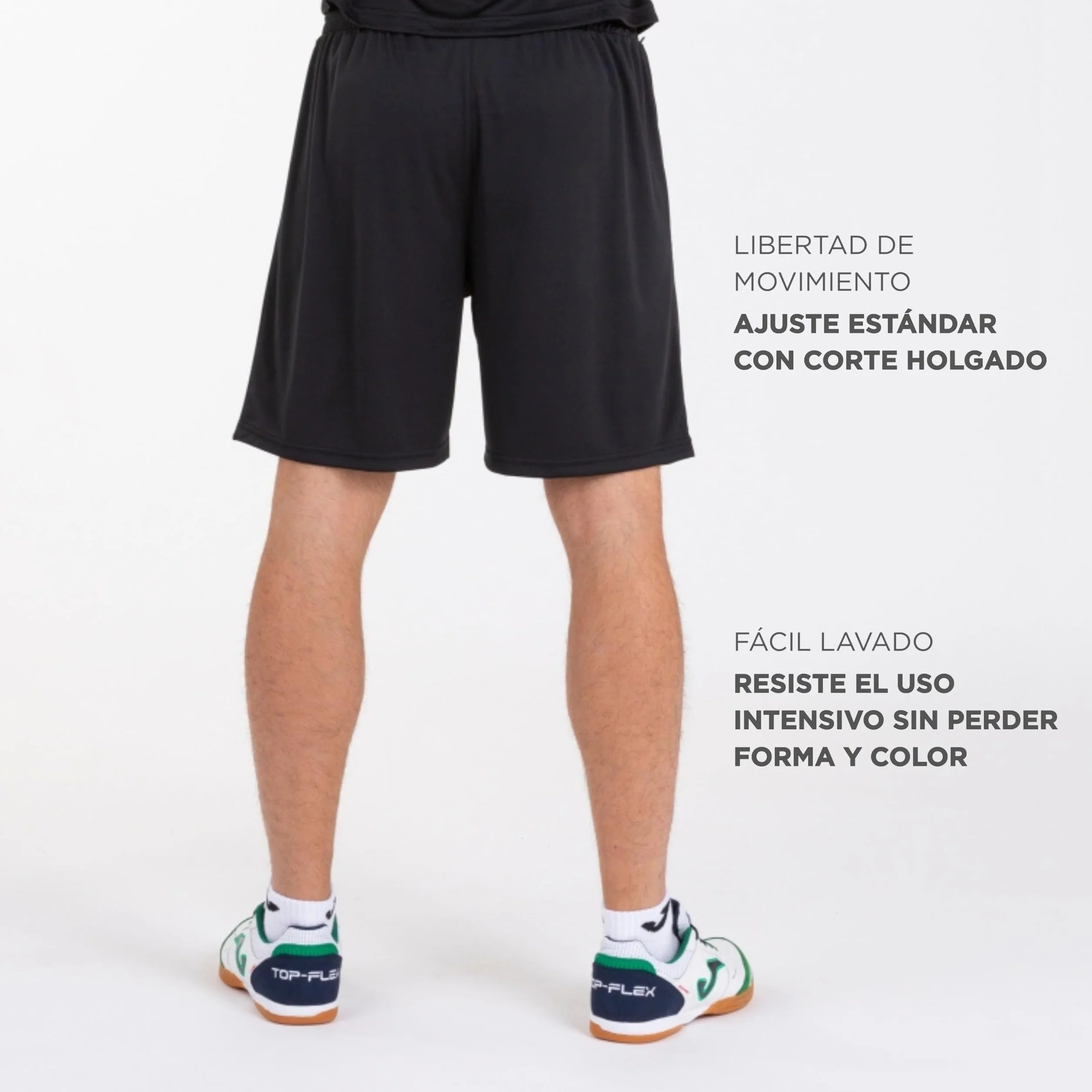 Joma Nobel Pantalones Cortos Hombre Negro XL