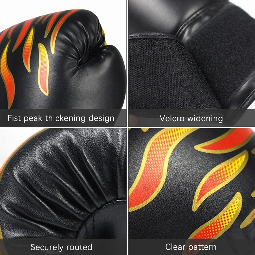 Guantes de Boxeo para Niños PU Entrenamiento 3-12 Años