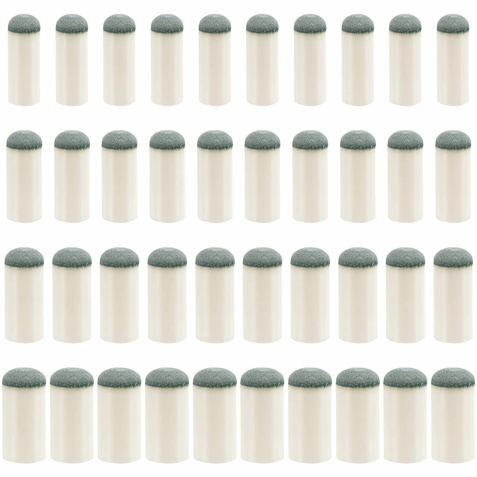 XIHIRCD 40uds Puntas para Tacos de Billar, 4 Tamaños 9mm 10mm 12mm 13mm No Requiere Herramientas