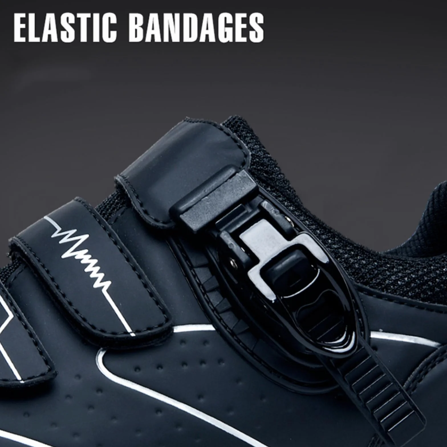Zapatillas Ciclismo Sin Calas Hombre Mujer 36-47 EU Suela Goma Respirables Antideslizantes