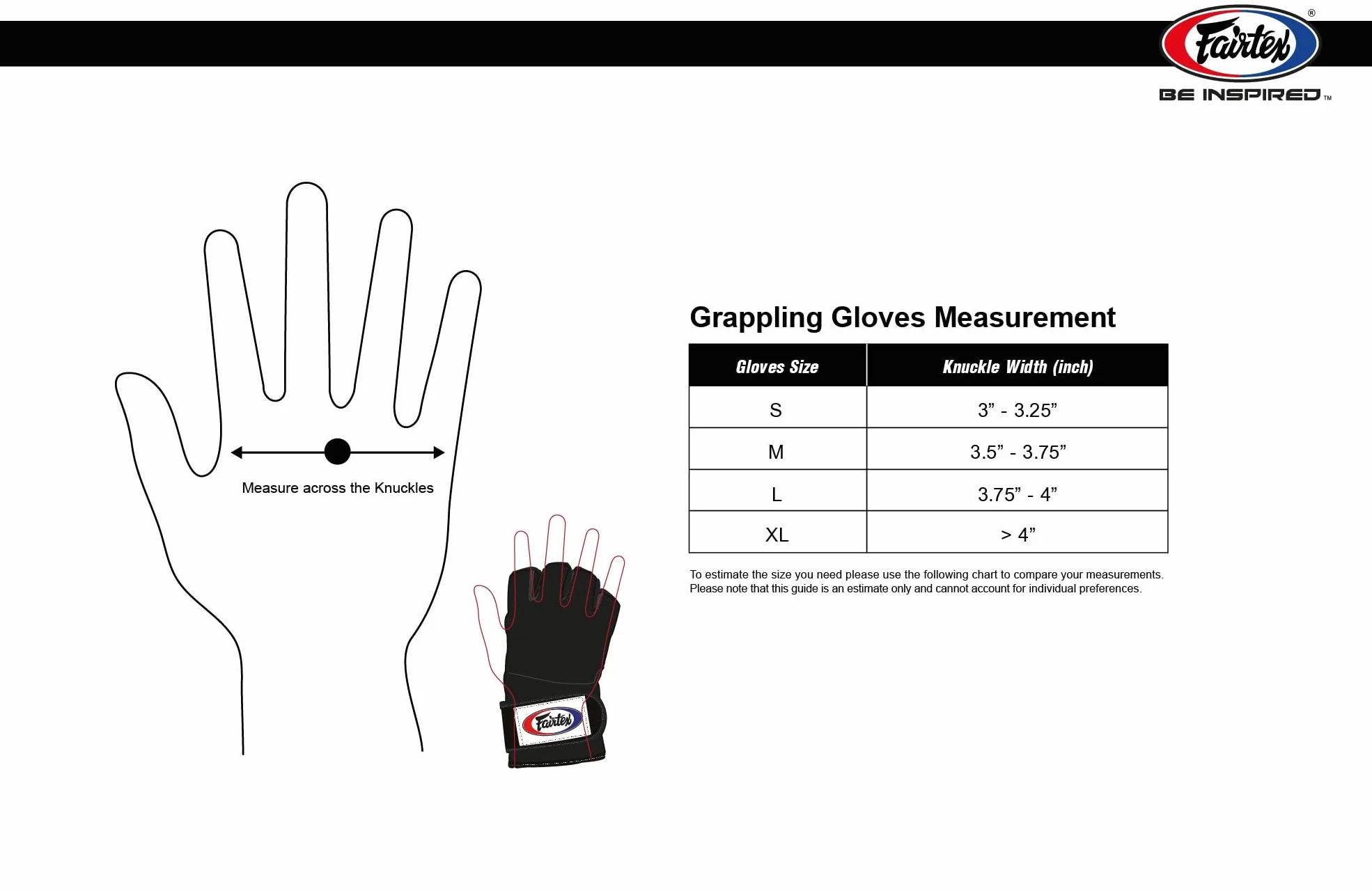 Fairtex FGV18 Super Sparring Grappling Guantes de Artes Marciales Mixtas