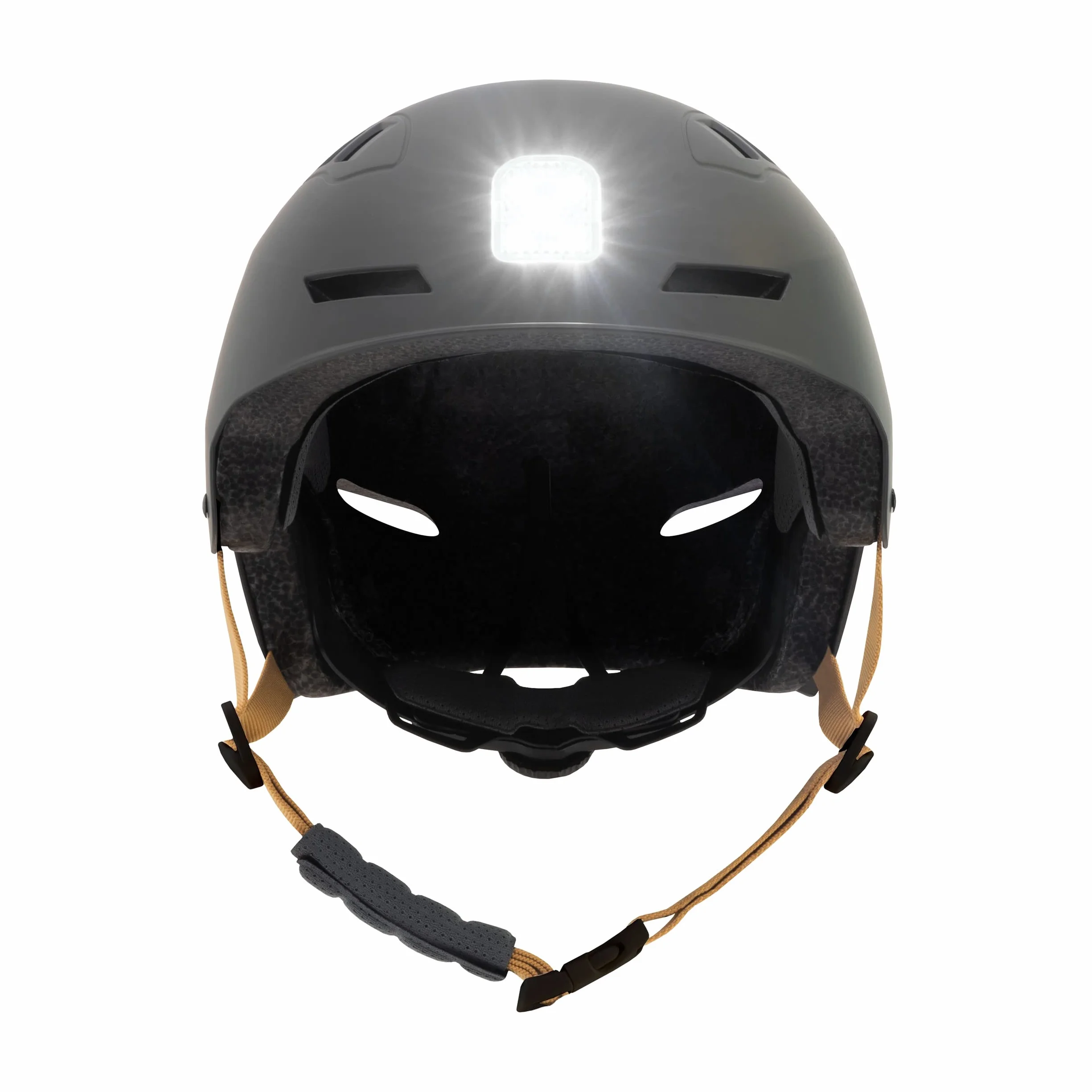 Casco Urban Light OLSSON Ajustable Homologado Resistente Impactos 360º LED Frontal Trasero Forro Desmontable