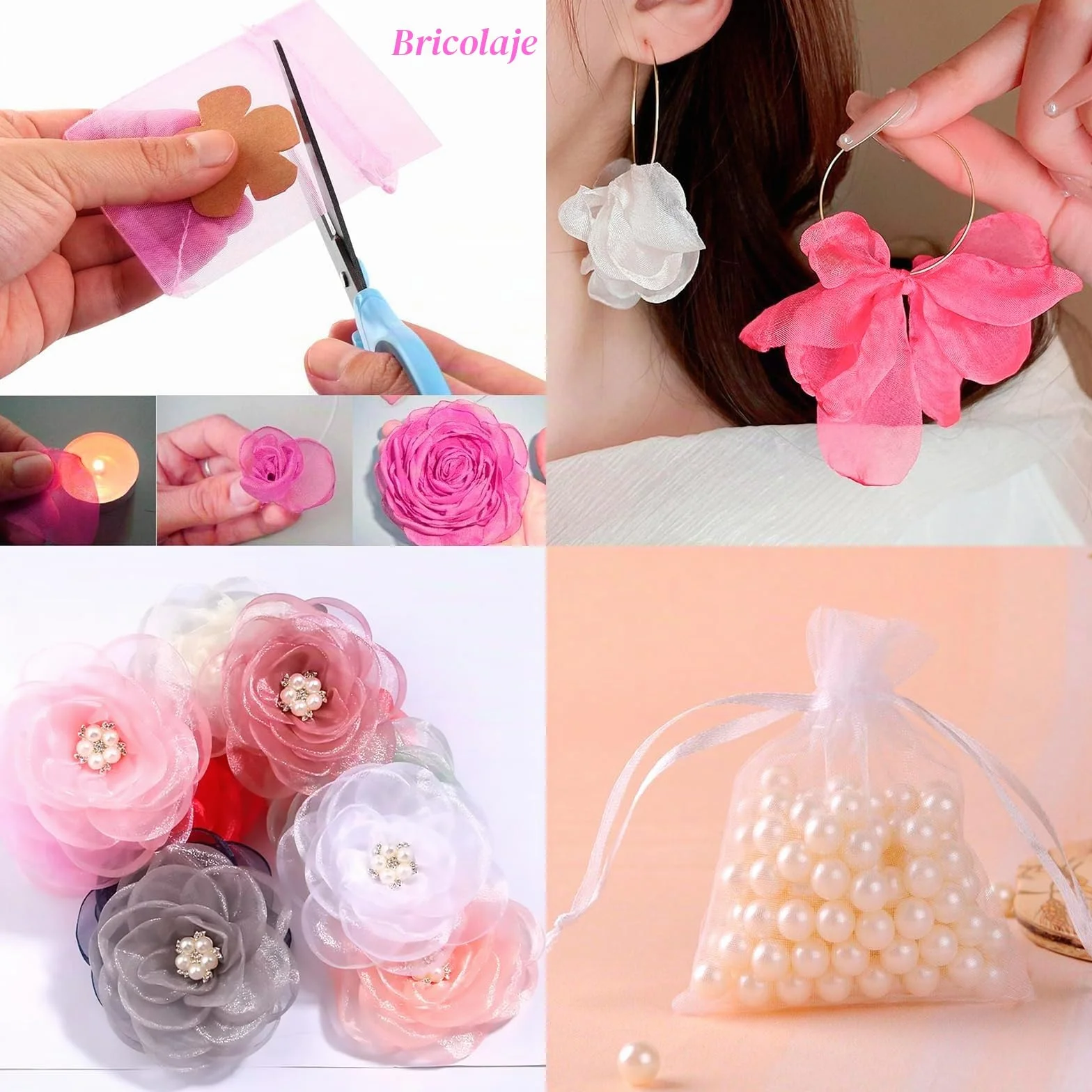 Carehabi - 100 bolsas de regalo de organza, joyas y lavanda, multicolor, 10 x 15 cm, preferencias de boda, fiesta de festival