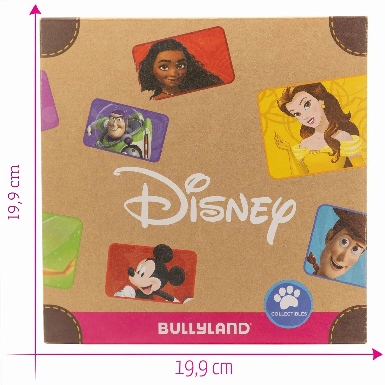 Bullyland 13261 - Walt Disney Vaiana play figure set con Vaiana, semidios Maui, cerdo Pua & Heihei, fiel al detalle, ideal como figura de tarta y regalo para niños