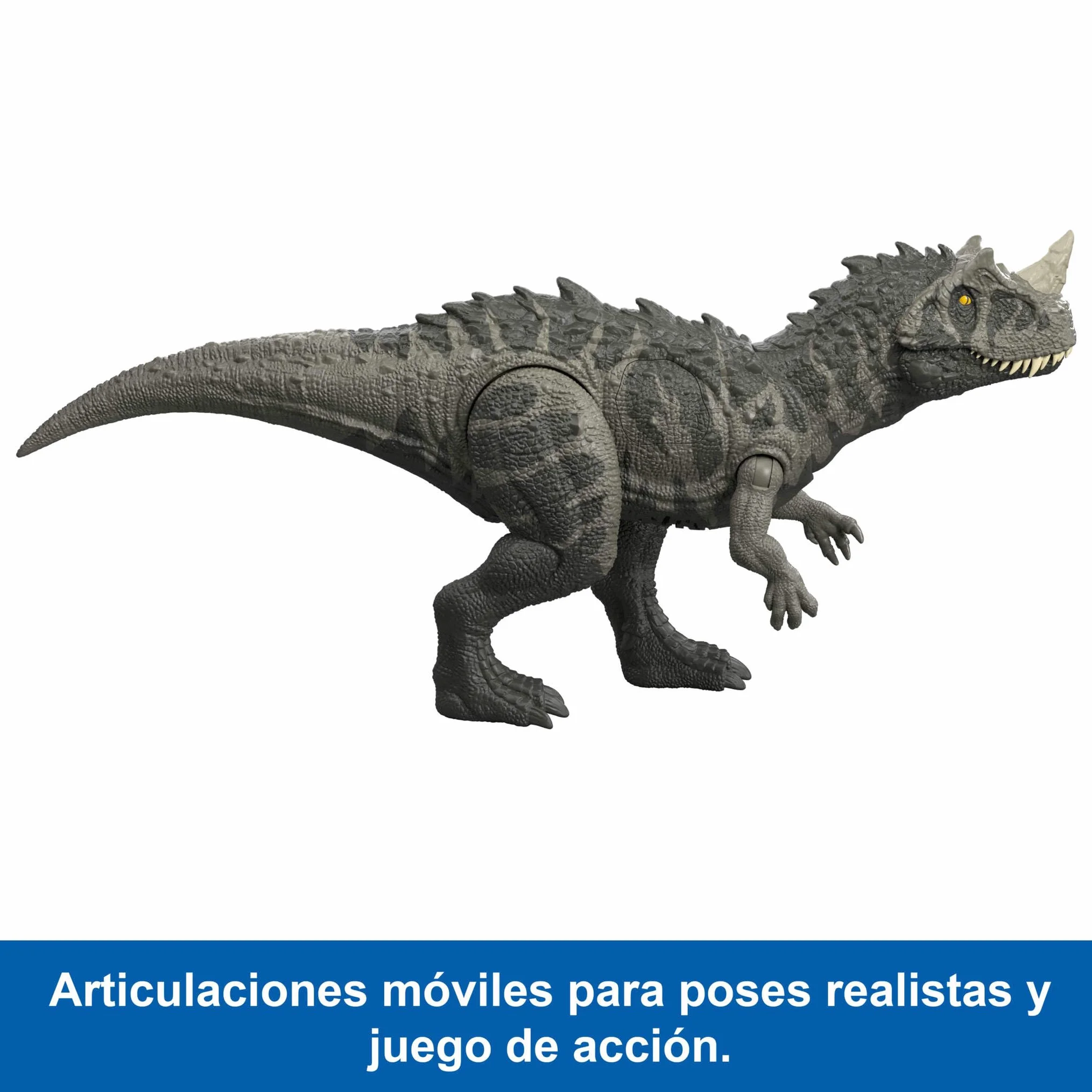 Mattel Jurassic World Rugido Salvaje Figuras de Dinosaurio Ataque Mordisco Sonido Juguete Articulado Juego Digital