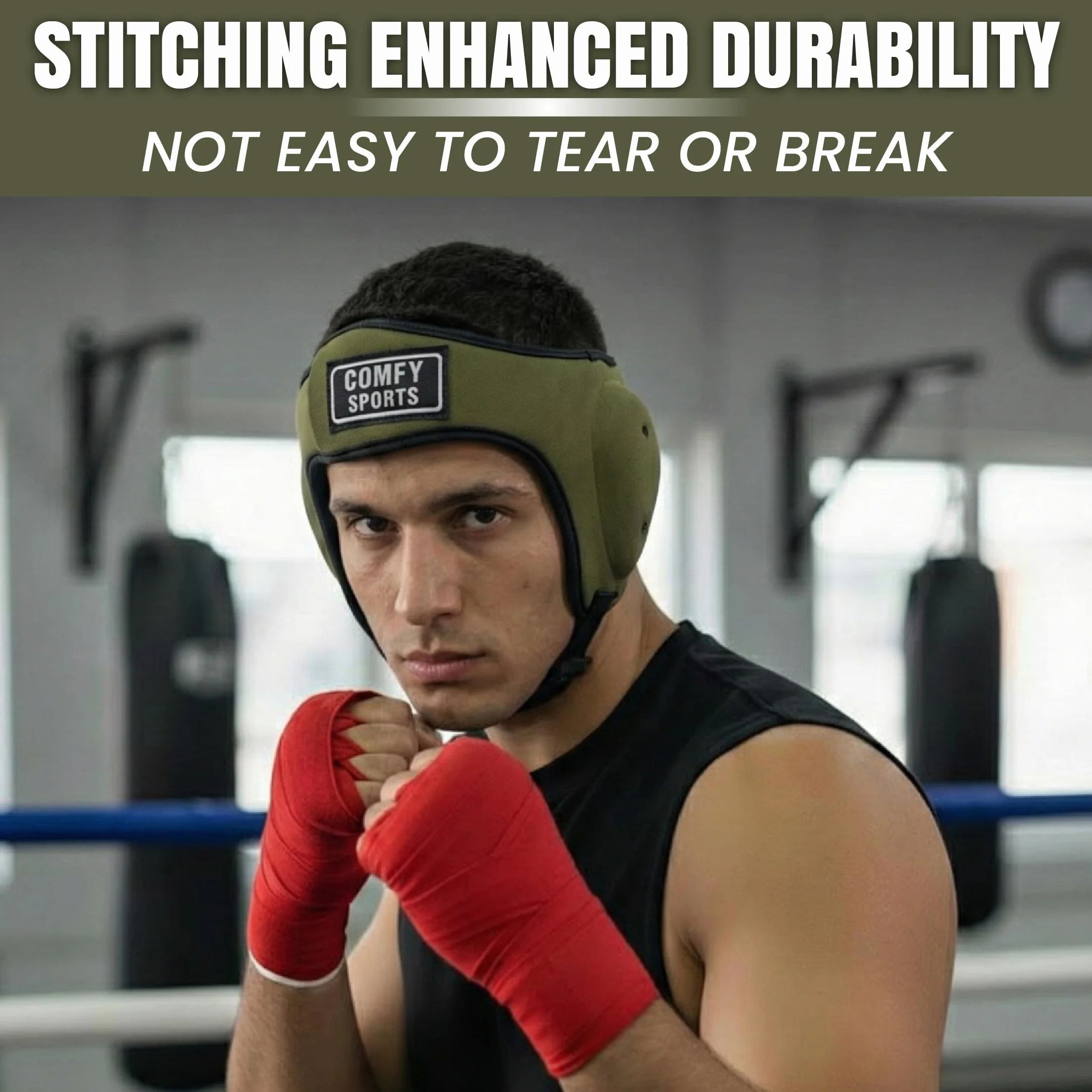 Combat Sports Ear Protector MMA BJJ Headgear Wrestling Grappling Rugby Ear Guard