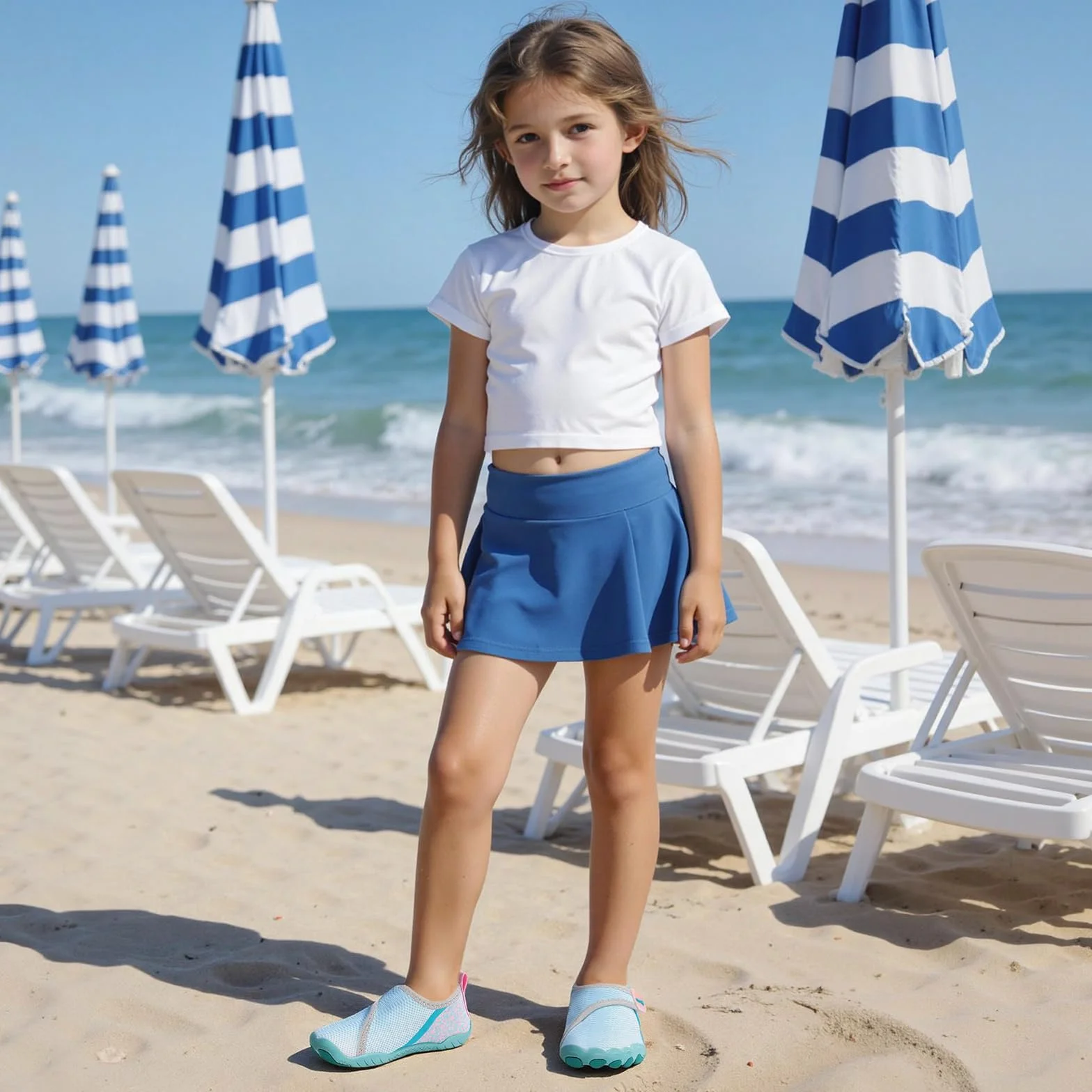MASOCIO Escarpines de Agua Antideslizante Secado Rápido Calcetines Verano Natación Playa Piscina Talla 27-37 EU