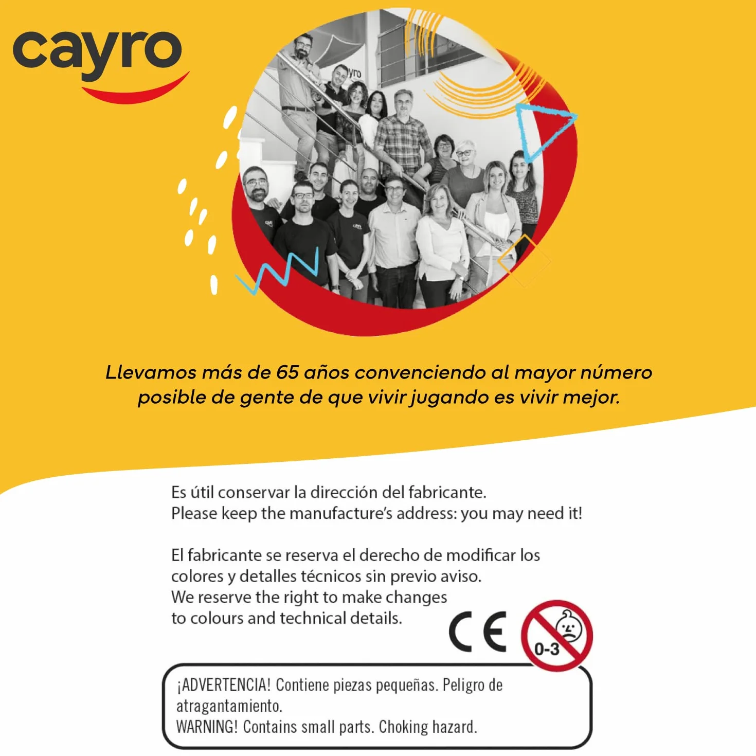 Cayro - Parchís - + 5 Años - Modelo Gigante -Tablero 100 x 100 cm - Juego de Mesa - Niños y Adultos - para Jugar al Aire Libre - Ideal 2 a 4 Jugadores