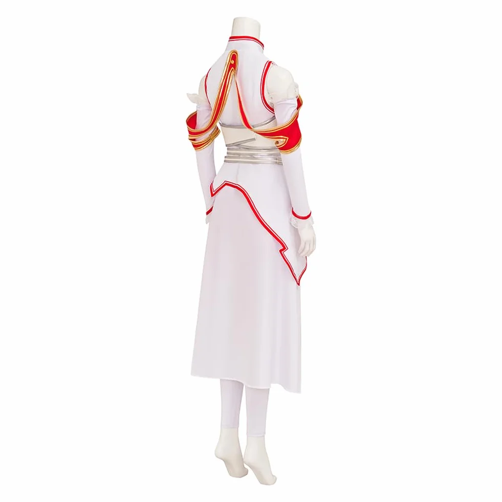 Zhongkaihua Yuuki Asuna - Disfraz de cosplay de uniforme de batalla, disfraz de anime para niña, conjunto completo de disfraz de Halloween, carnaval, fiesta