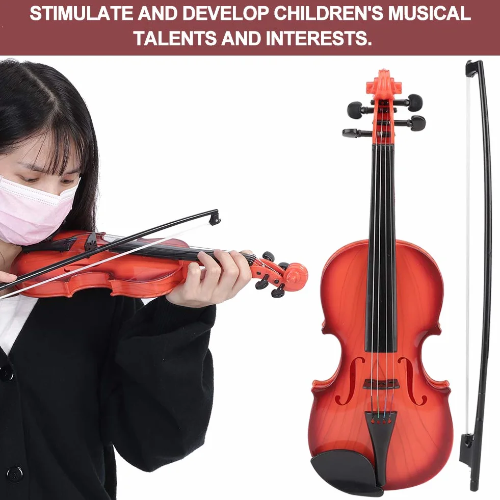ViolíN en Miniatura de Madera, Principiantes de ViolíN para niñOs y Principiantes de ViolíN