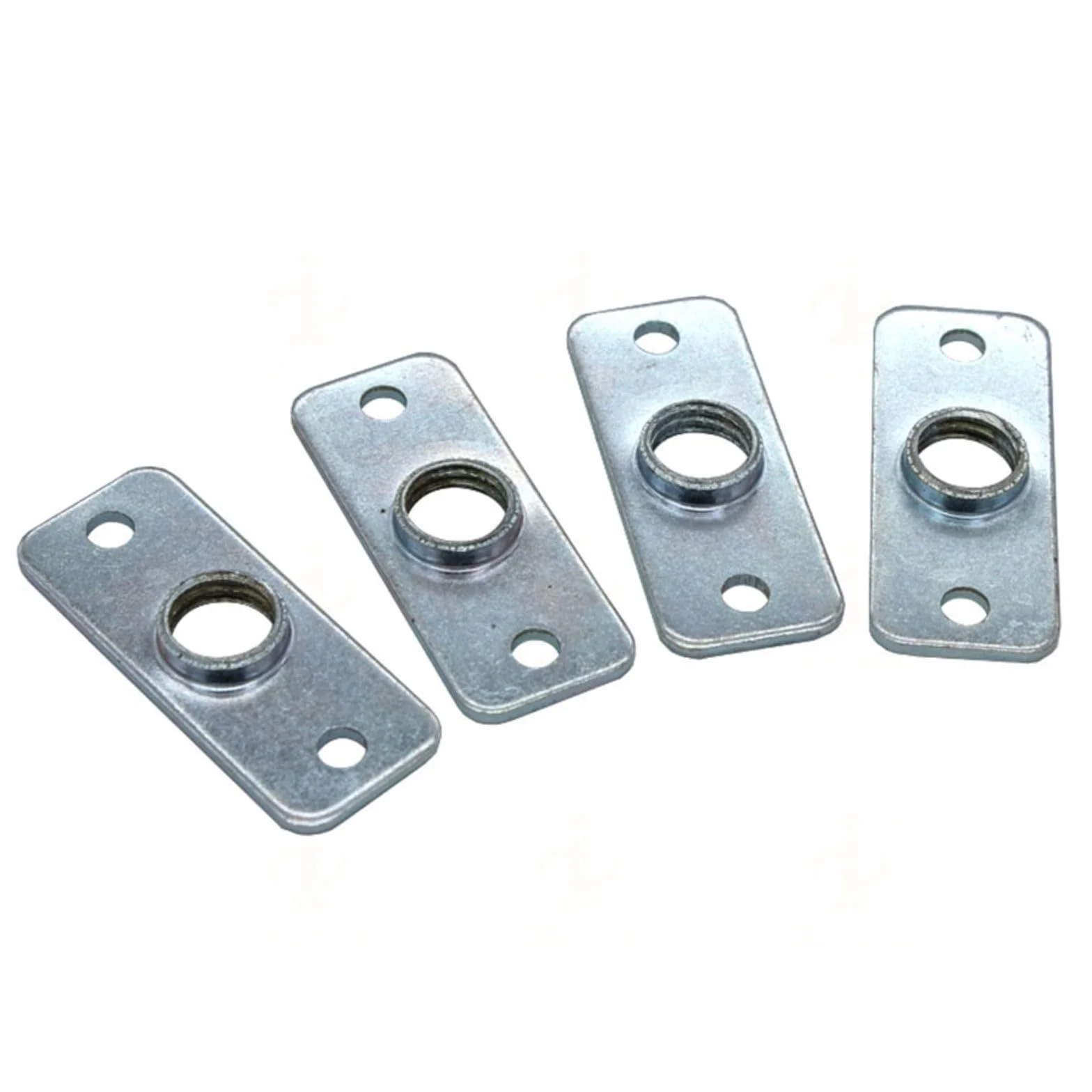Niveladores de patas de mesa de billar de 5 pulgadas ajustables de hierro con base de polipropileno