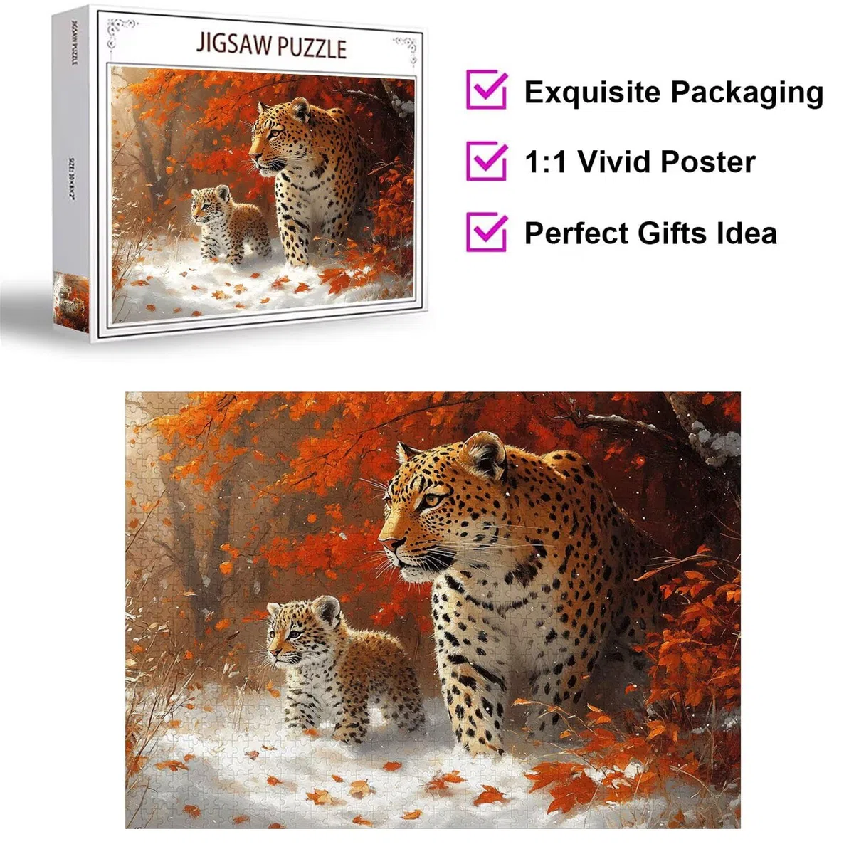 Puzzle 5000 Piezas otoño Puzzle de Madera Desafiante, n-700