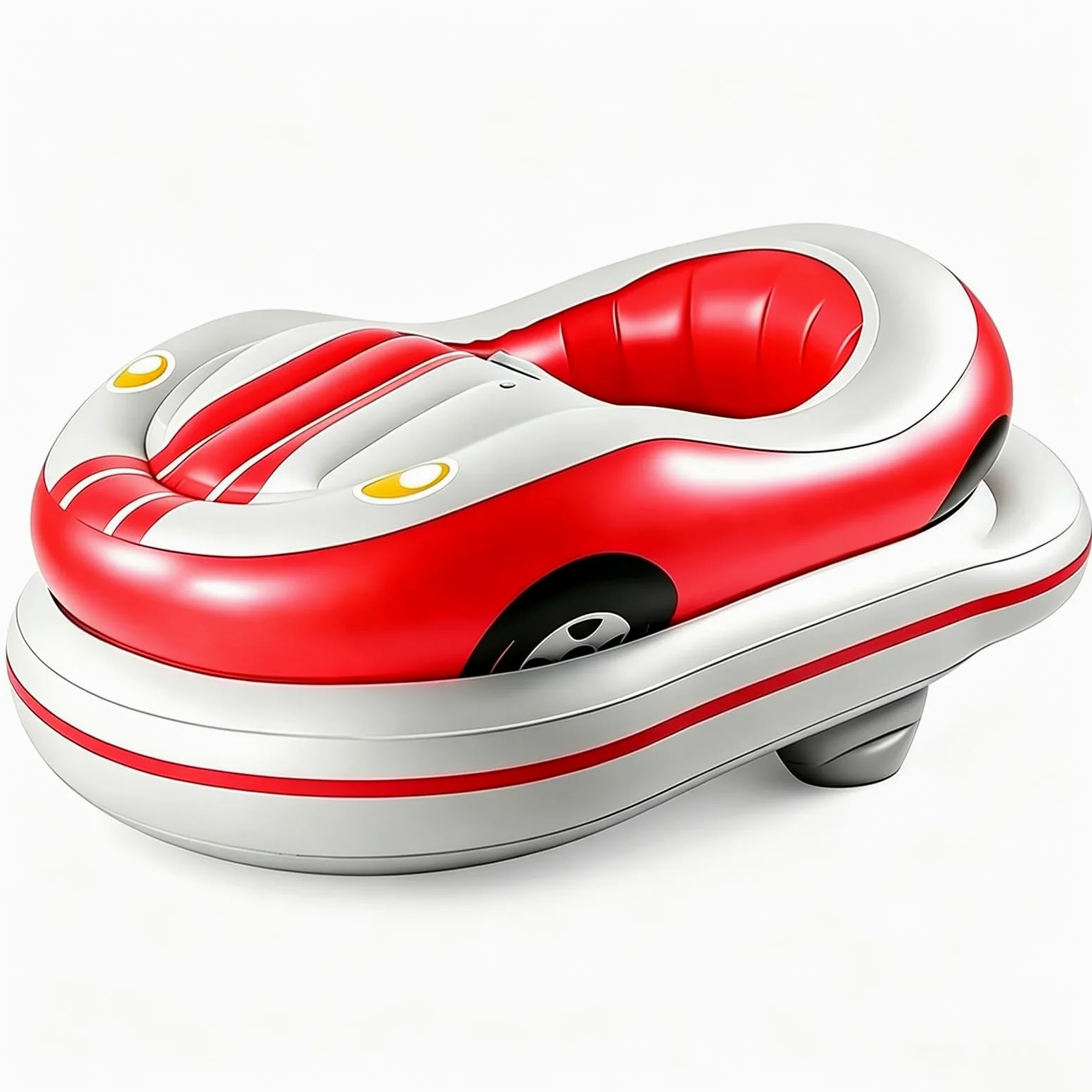 Flotador Inflable Motorizado For Piscina | Carga Máxima: 120 Kg, Doble Batería Y Bomba Aire Inalámbrica, Giro De 360° Y Función De Impacto