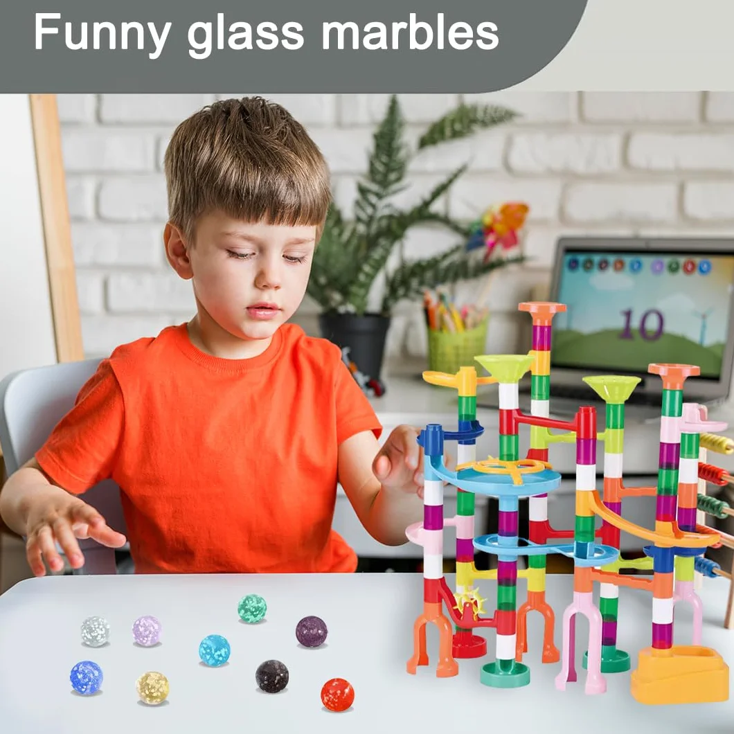 Canicas de cristal luminosas de 10 piezas con canicas coloridas moteadas para juegos de pista de bolas y proyectos de bricolaje