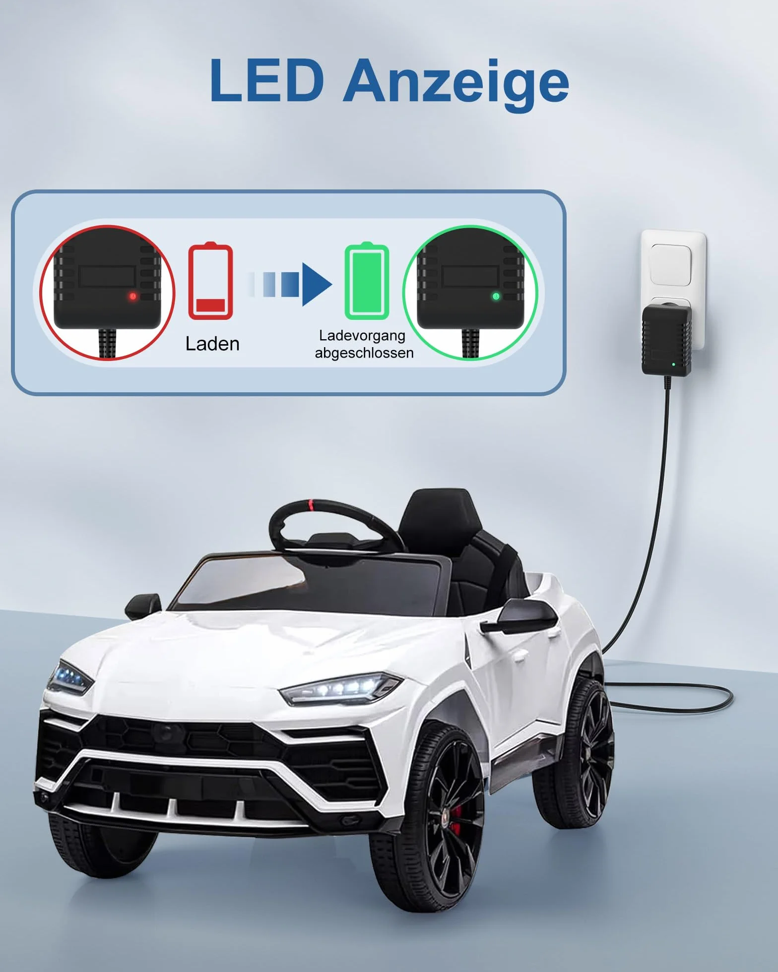 Cargador de batería de 12 V para niños, compatible con BMX X6, Kid TRAX GMC, Wal-Mart, Moto ATV Quad