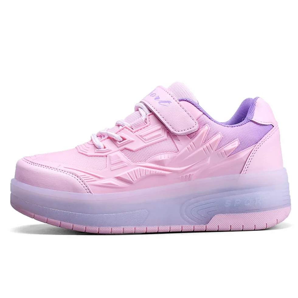 Zapatos con Ruedas Retráctiles para Niña y Niño Patines Deportivos 29-41 EU